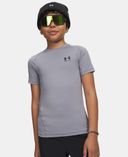 Poiste t-särk Under Armour UA HG Armour SS-BLK-Hallikas - 004