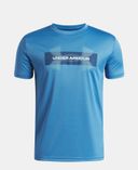 Poiste t-särk Under Armour UA B TECH GRAPHIC NEW 2-Sinine - 002