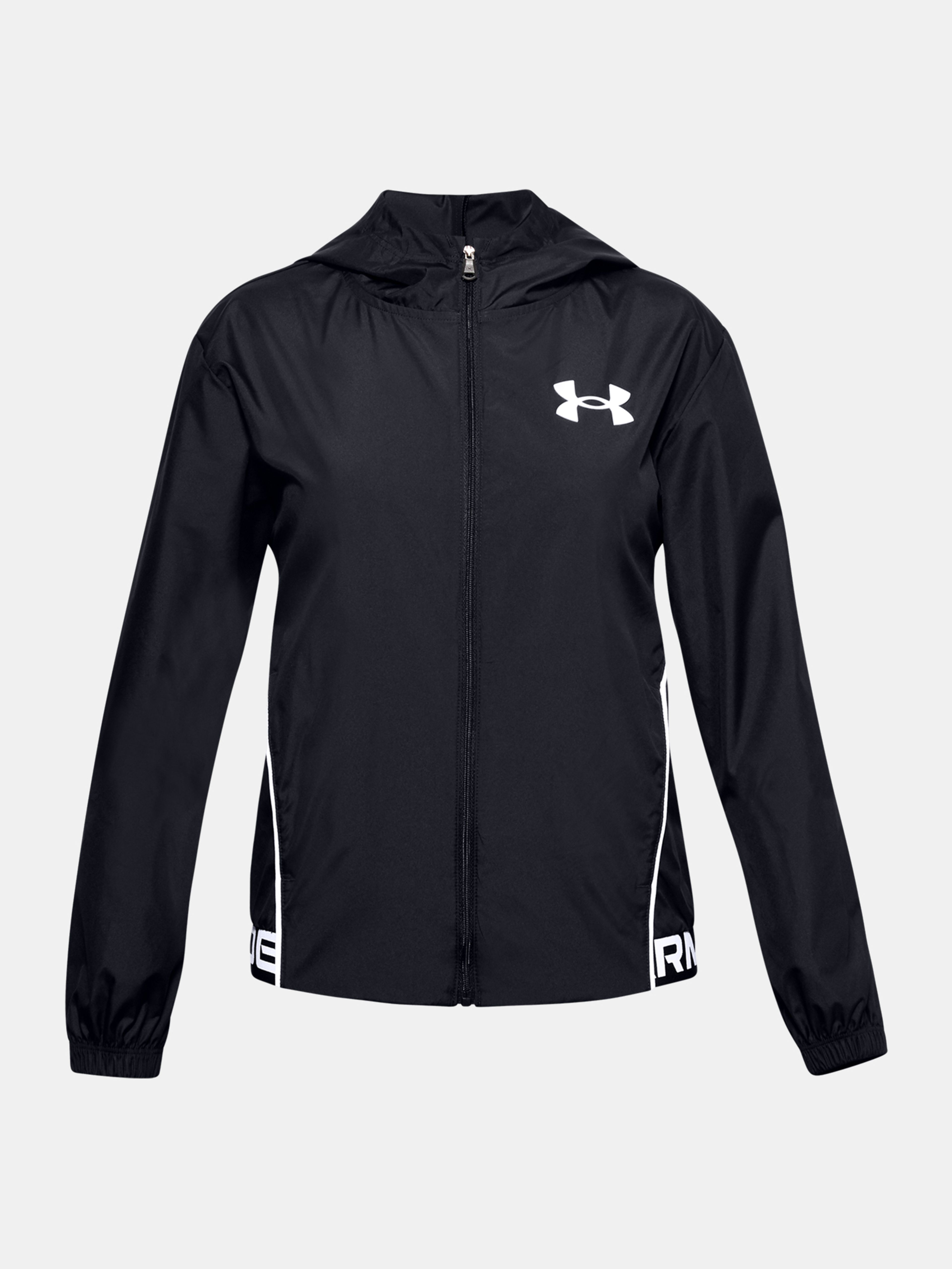 Dívčí bunda Under Armour Woven Play UP Hooded Jacket