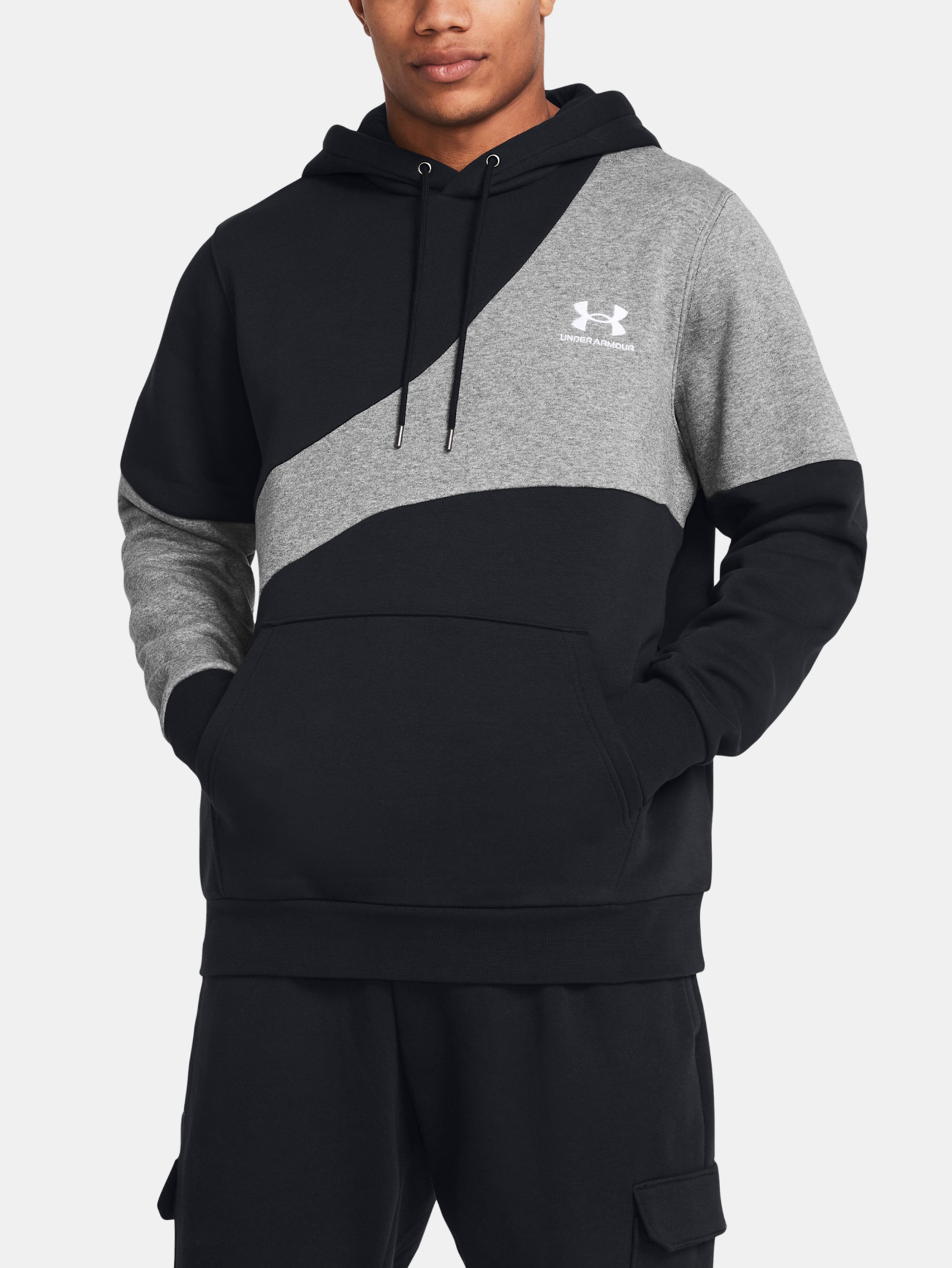 Moški pulover Under Armour UA Essential Flc Blocked HD