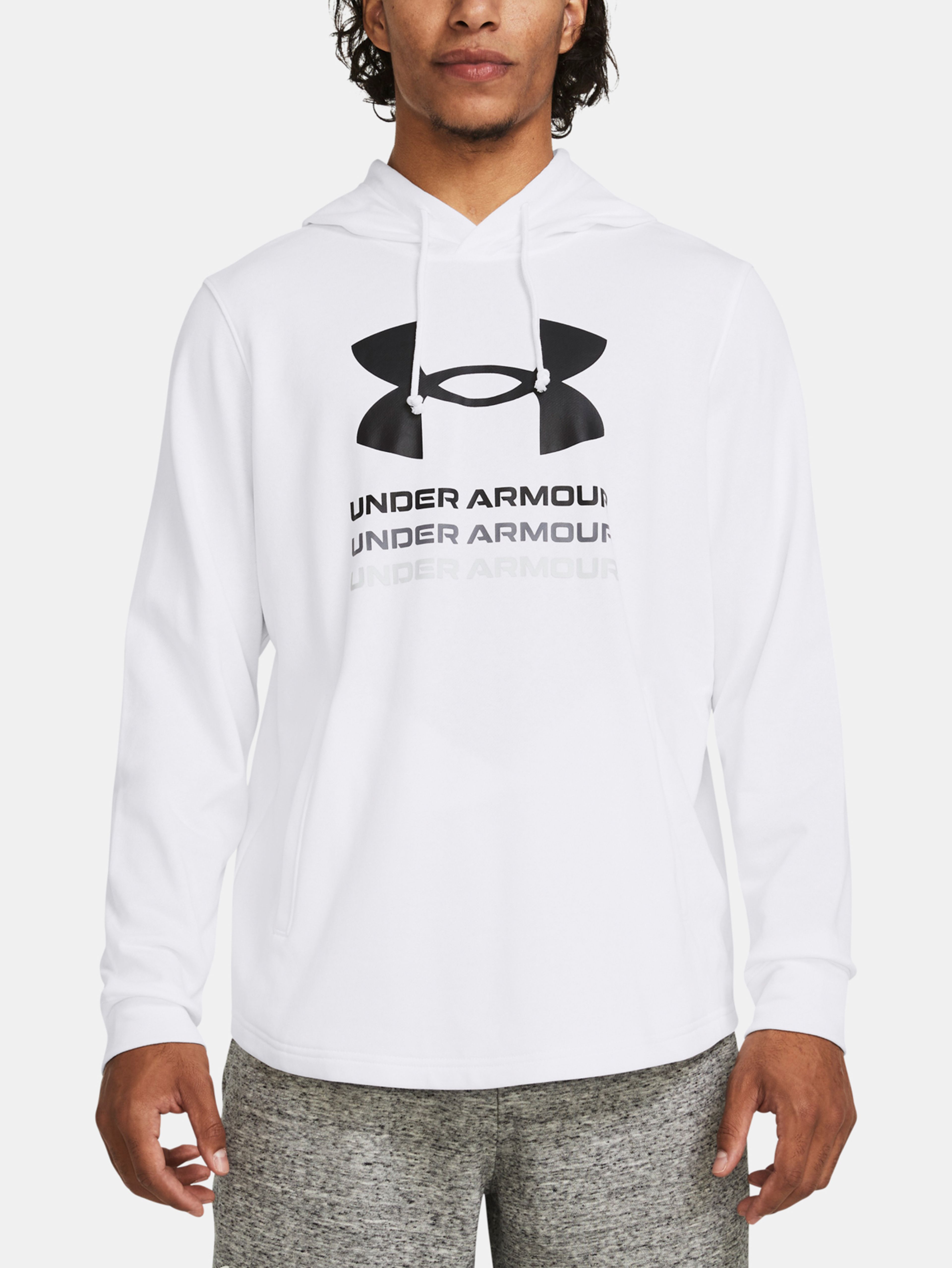 Pánská mikina Under Armour UA Rival Terry Graphic Hood