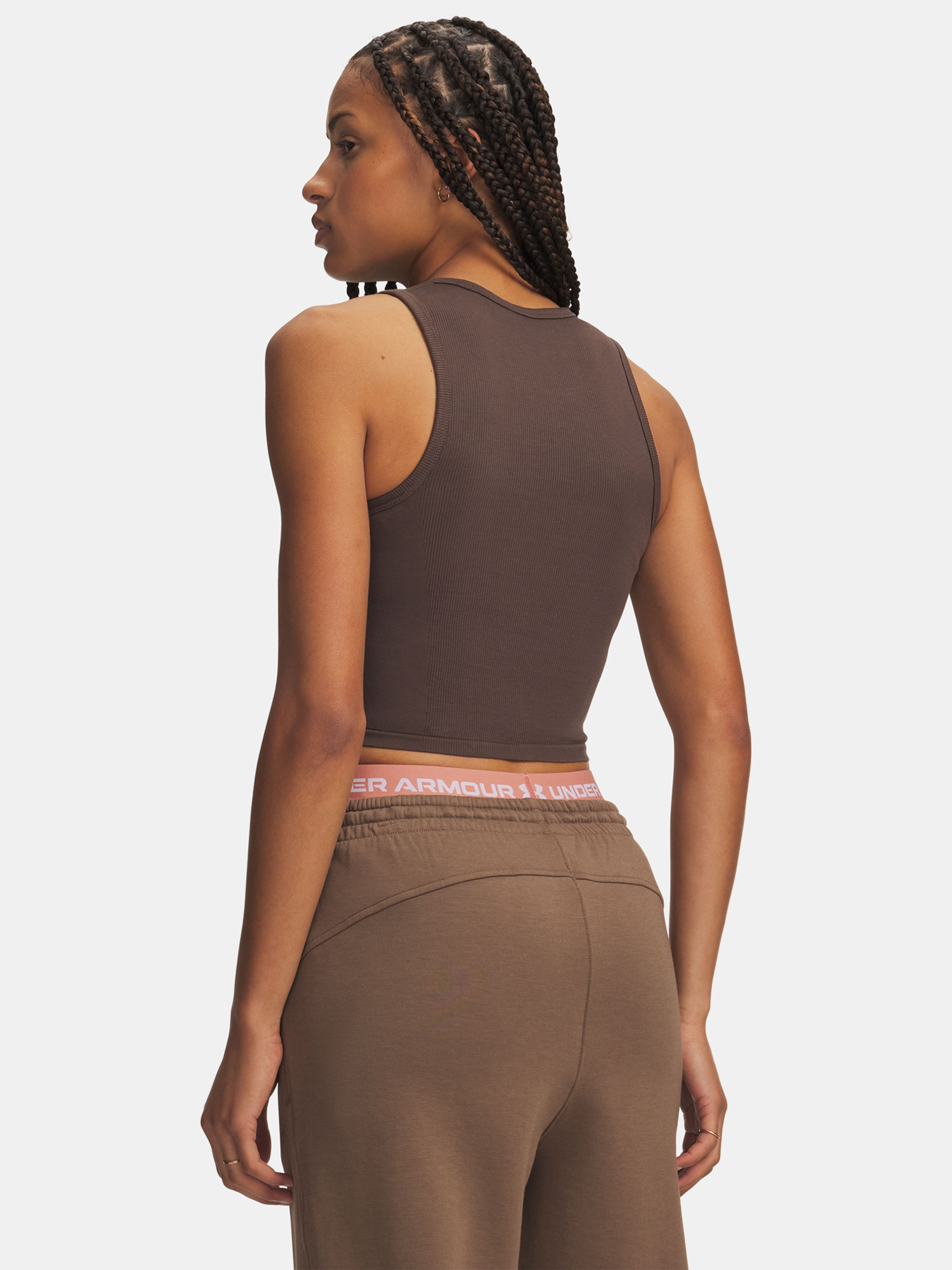 Ženska majica brez rokavov Under Armour Seamless Cotton Hand Tank - 002