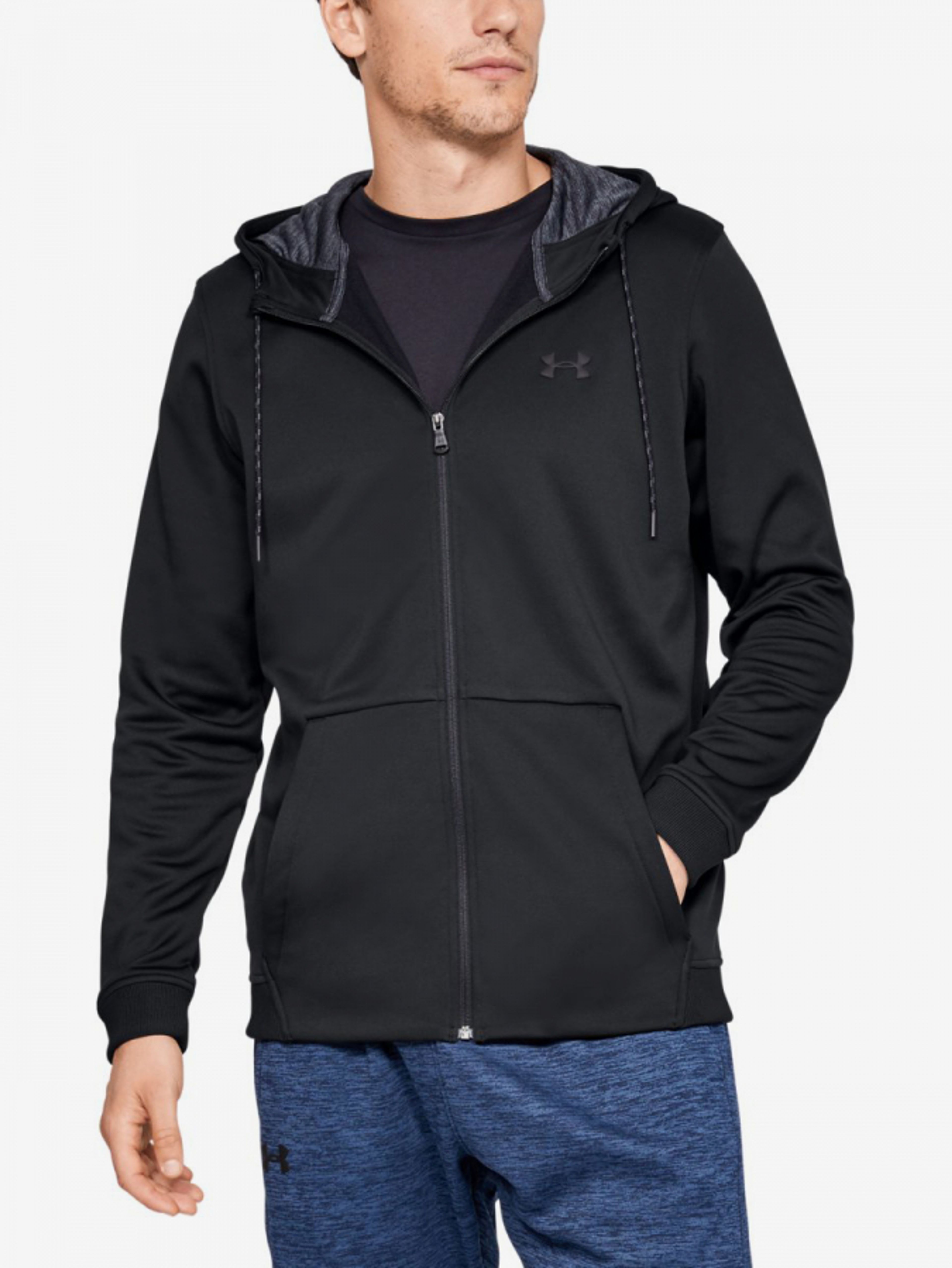 Meeste dressipluus Under Armour Fleece Fz Hoodie