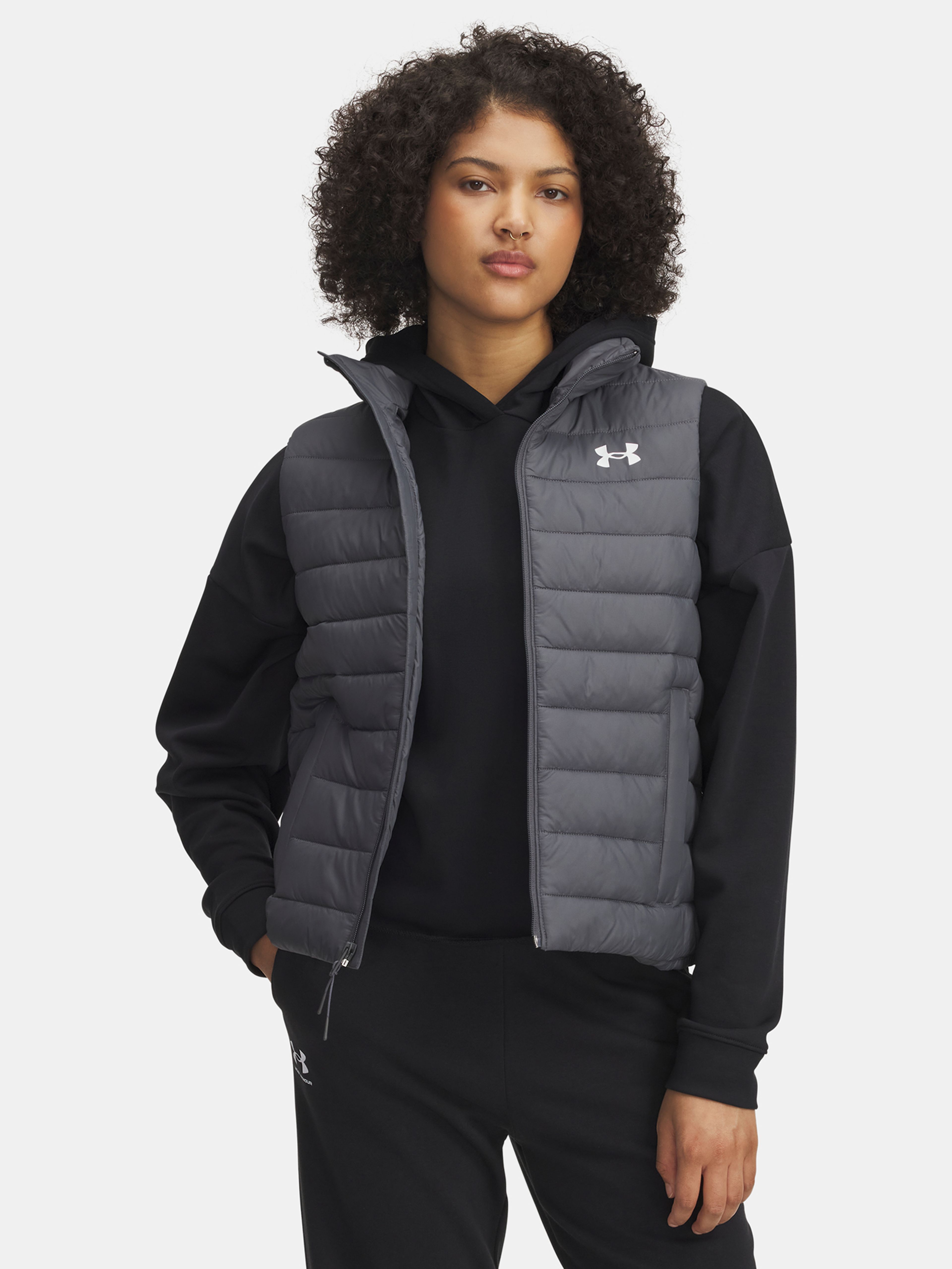 Női mellény Under Armour UA Sportswear Ins Vest-GRY