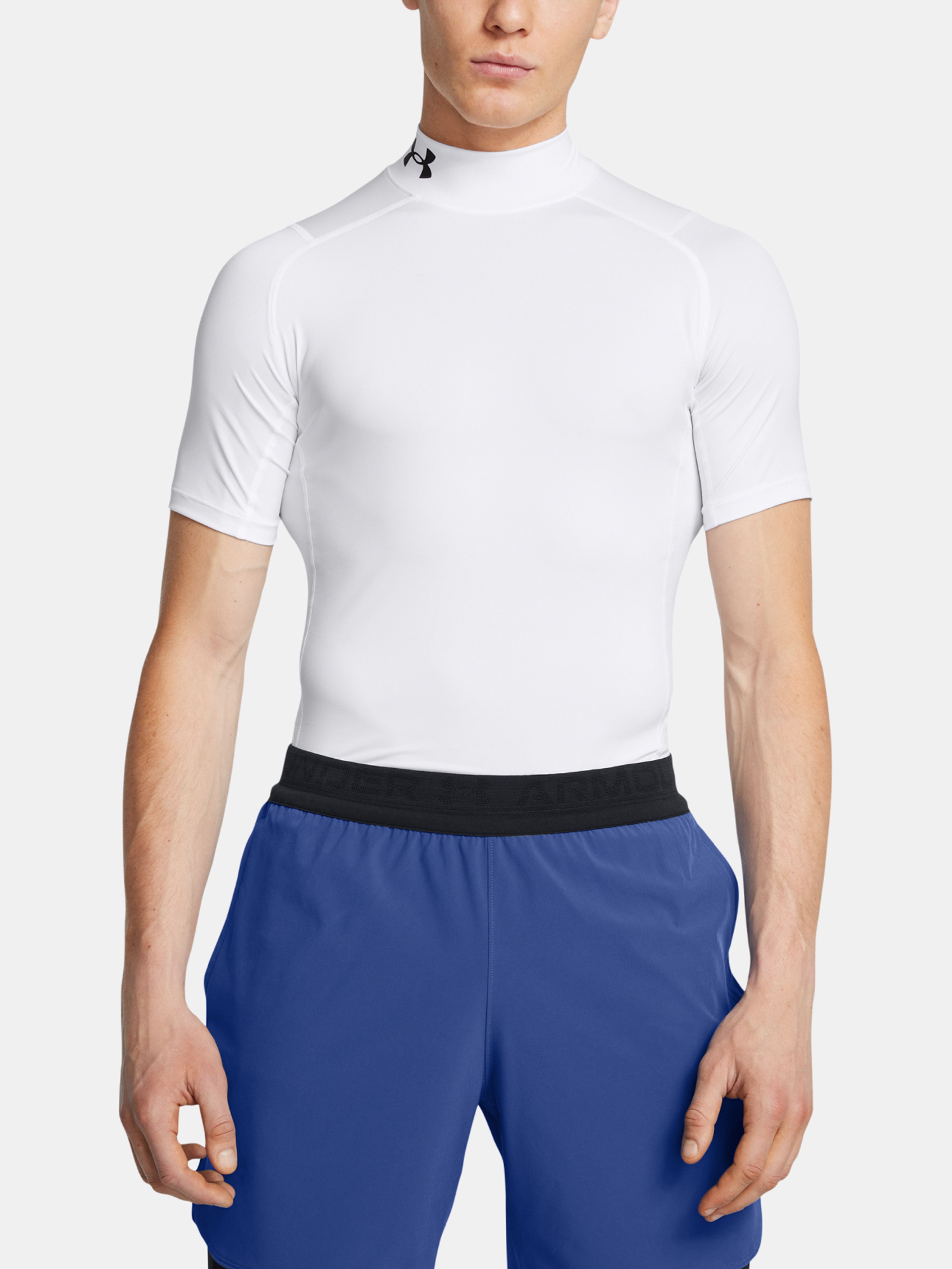 Moška majica Under Armour UA HG Armour Comp Mock SS - 001
