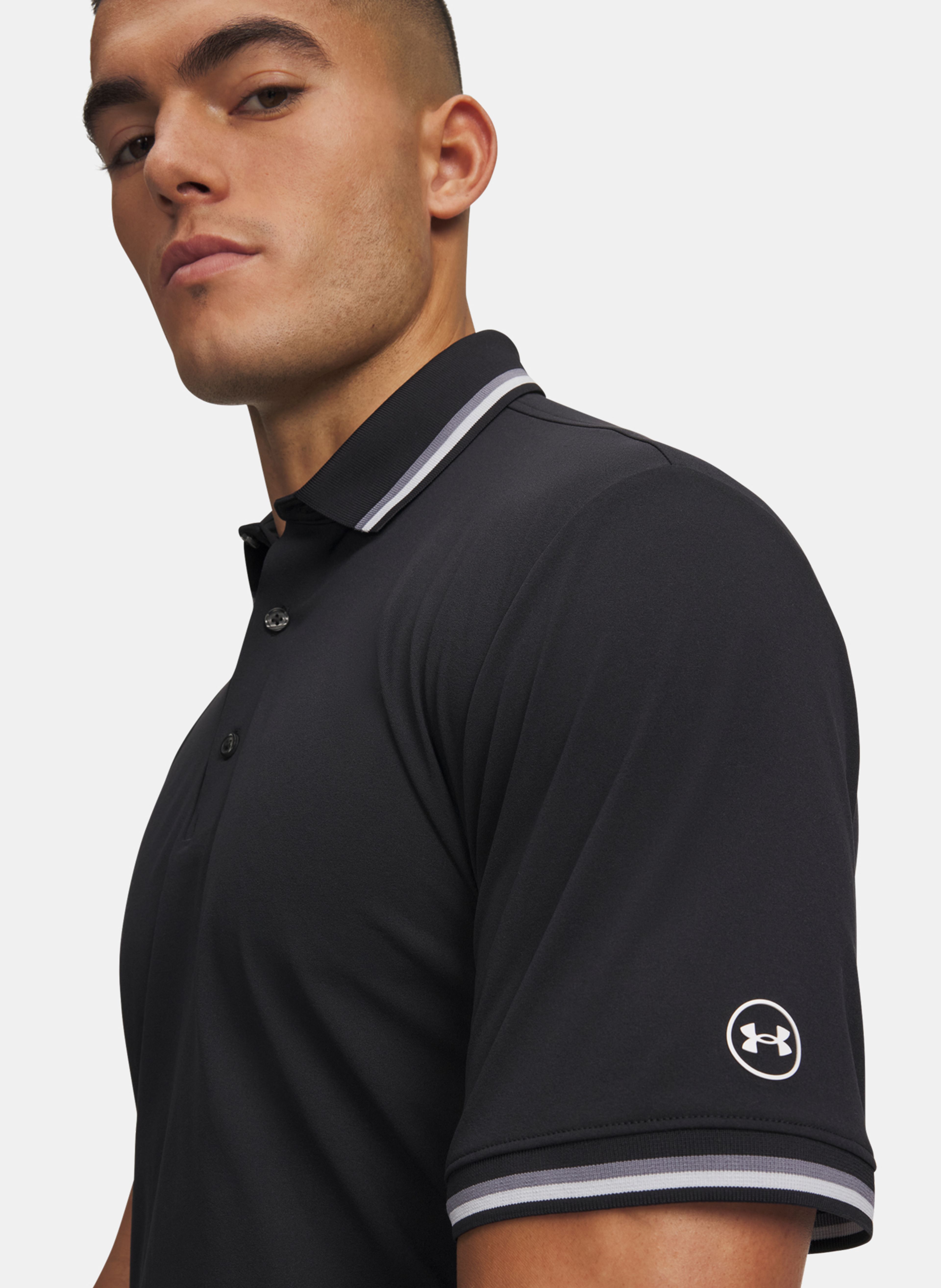 Vyriški marškinėliai Under Armour UA ArmourDry Rib Polo - 003