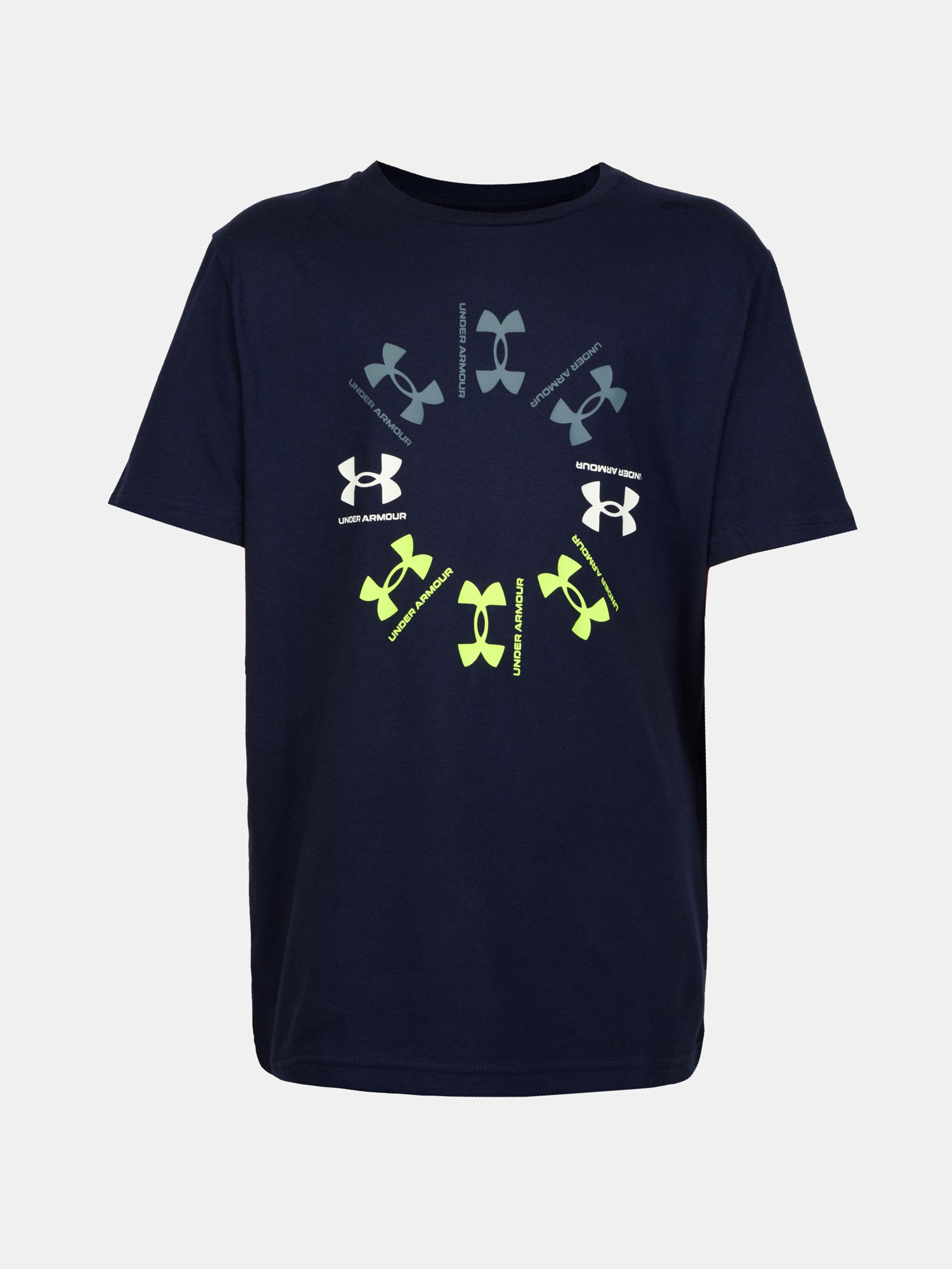 Poiste t-särk Under Armour UA B RADIAL LOGO SS MFO-BLU