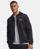 Meeste dressipluus Under Armour UA Armour Fleece FZ Hoodie-Must - 001