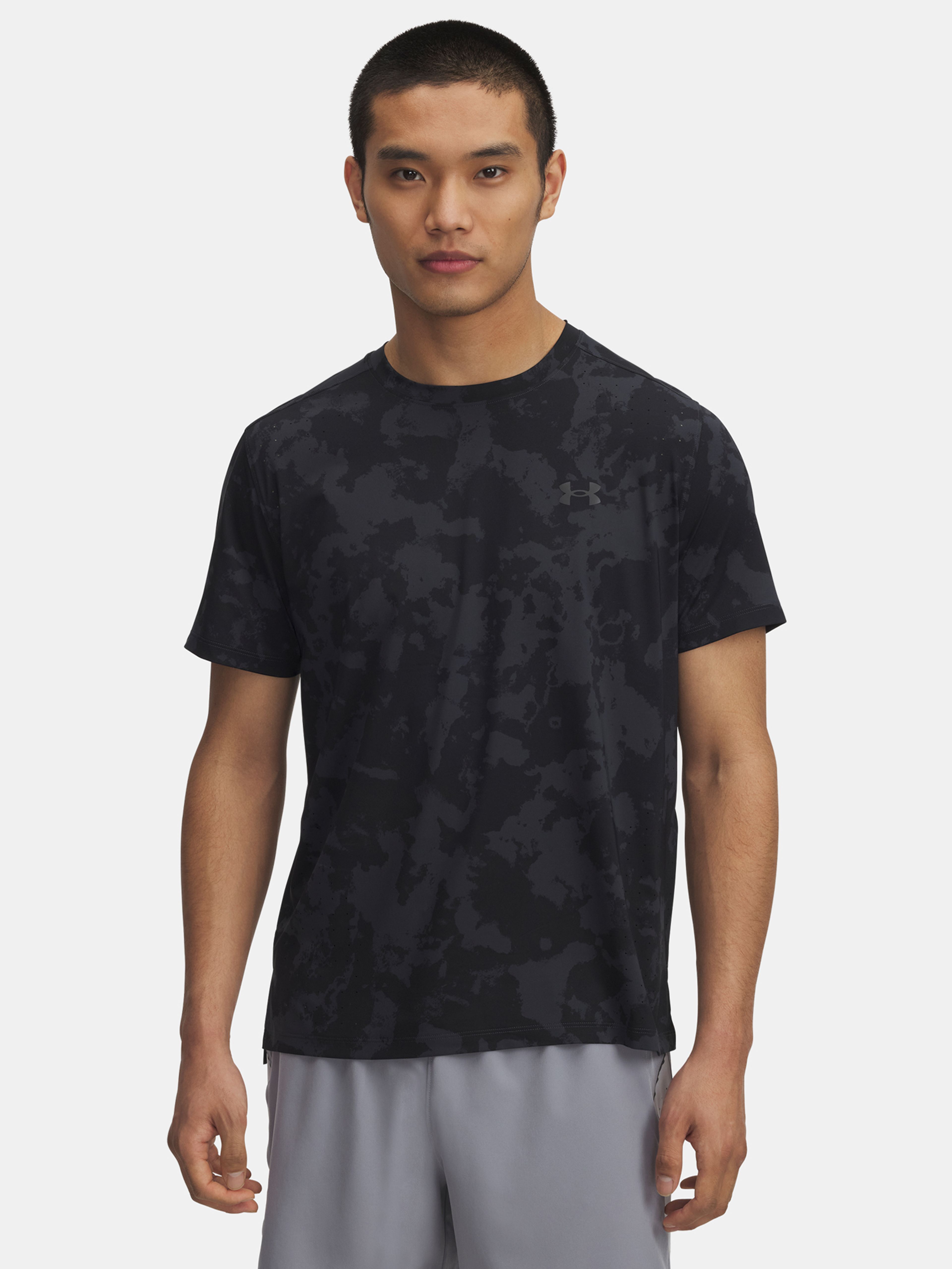 Moška majica Under Armour UA LAUNCH ELITE PRT SS-GRY
