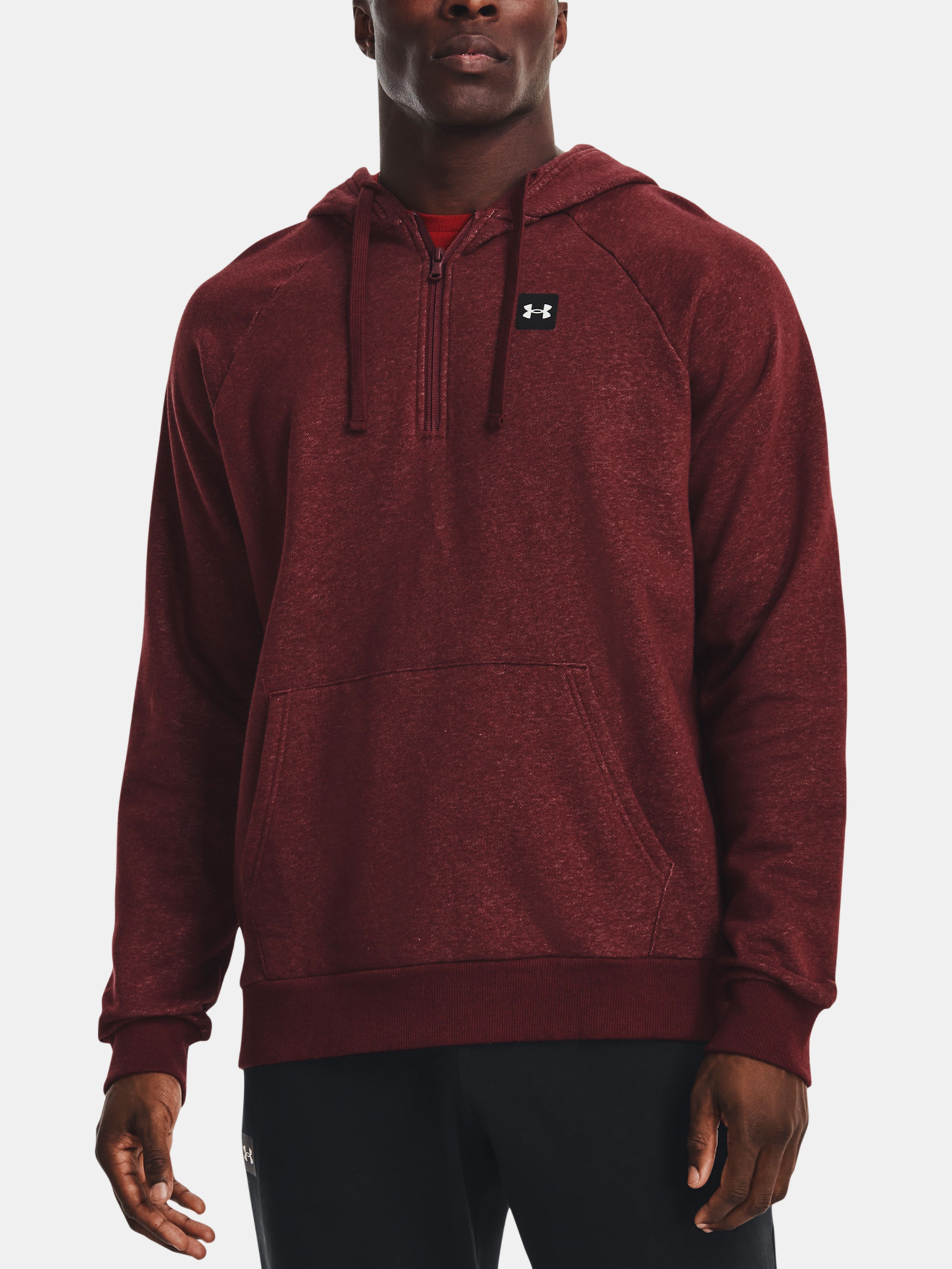 Férfi felső Under Armour UA Rival Fleece 1/2 Zip HD