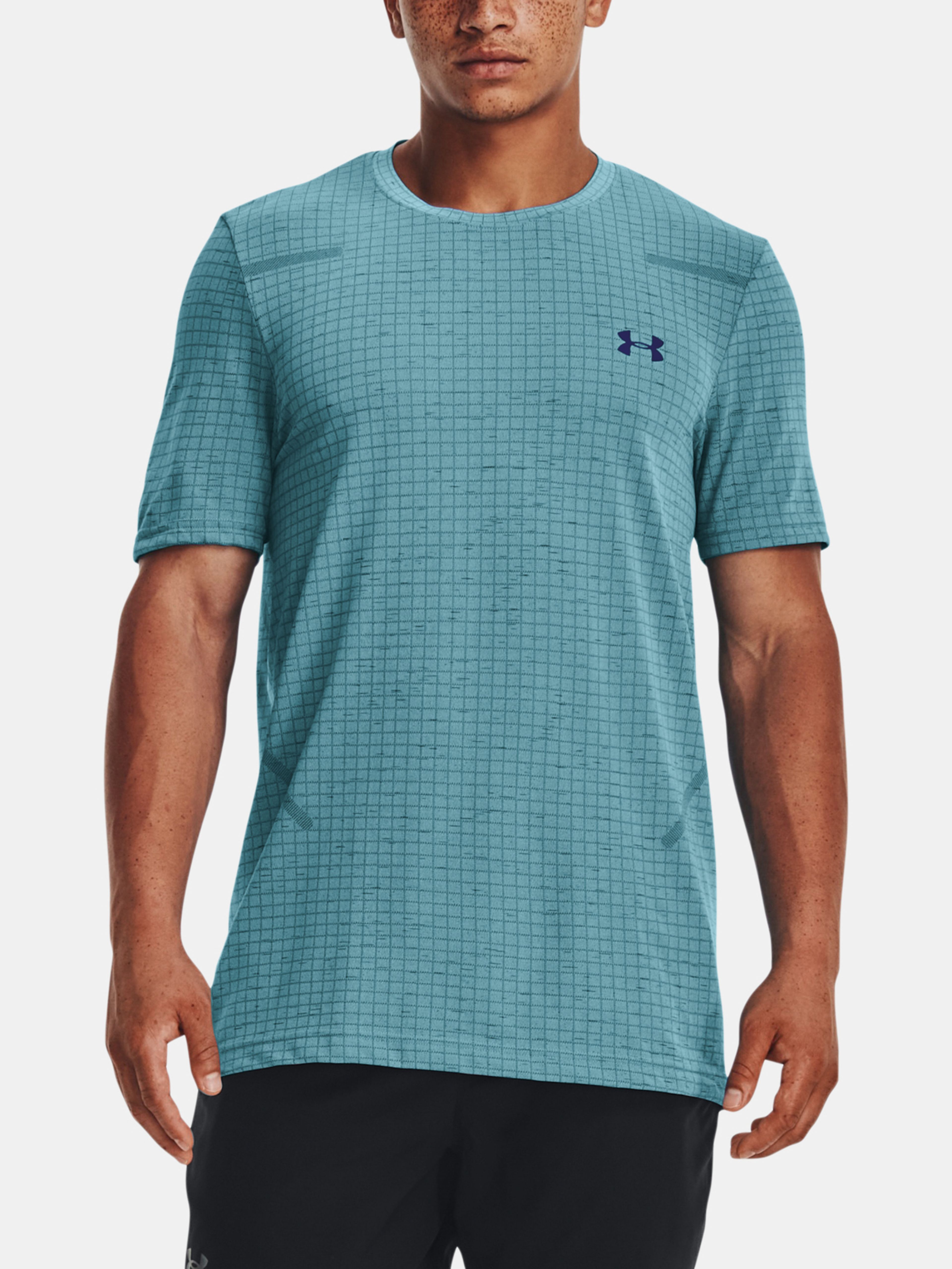 Pánske tričko Under Armour UA Seamless Grid SS