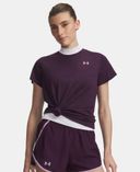 Dámske tričko Under Armour Tech Pixelate SSC-Fialová - 004