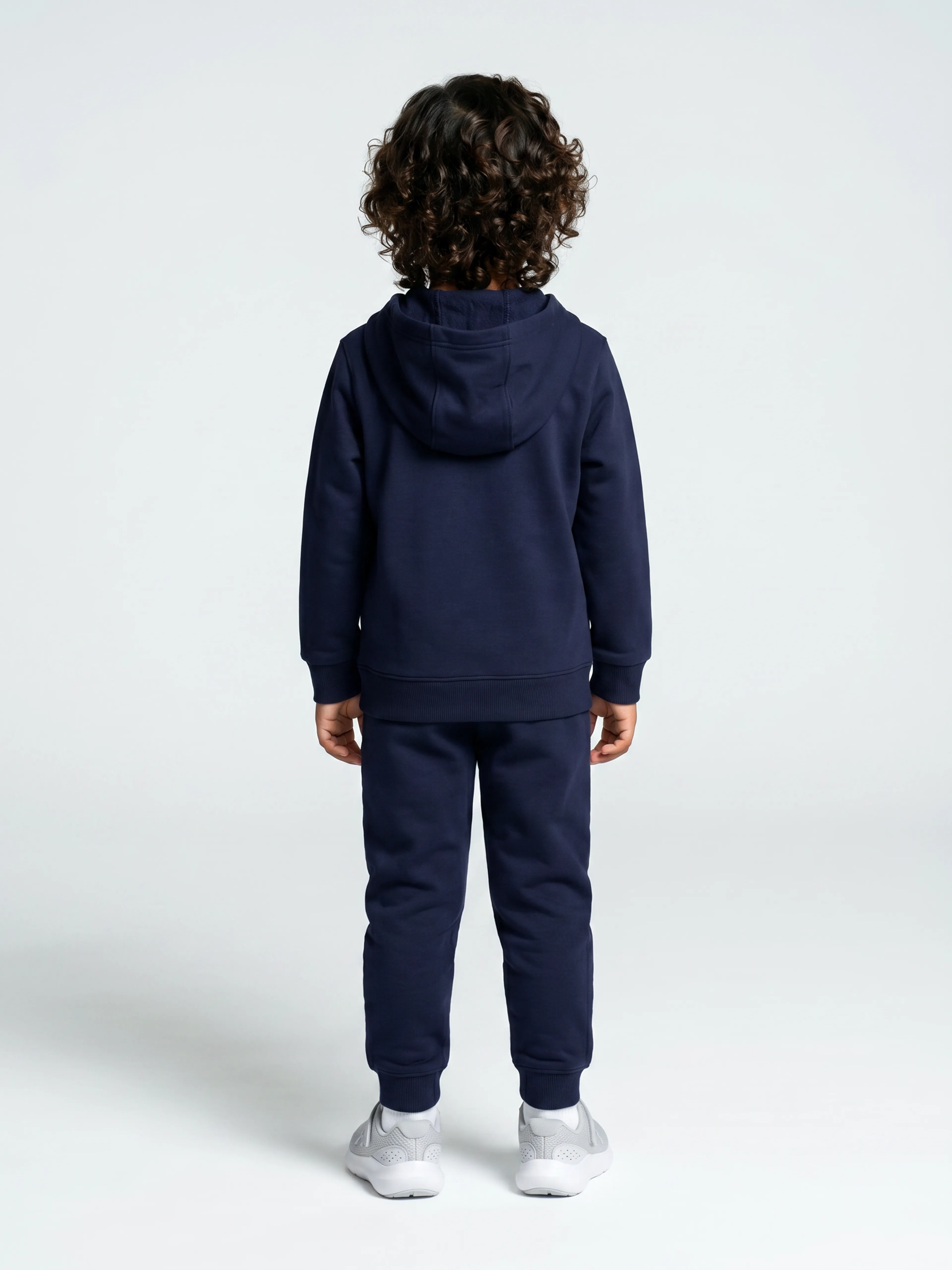 Chlapčenský set Under Armour UA BRANDED LOGO FZ SET-NVY - 003