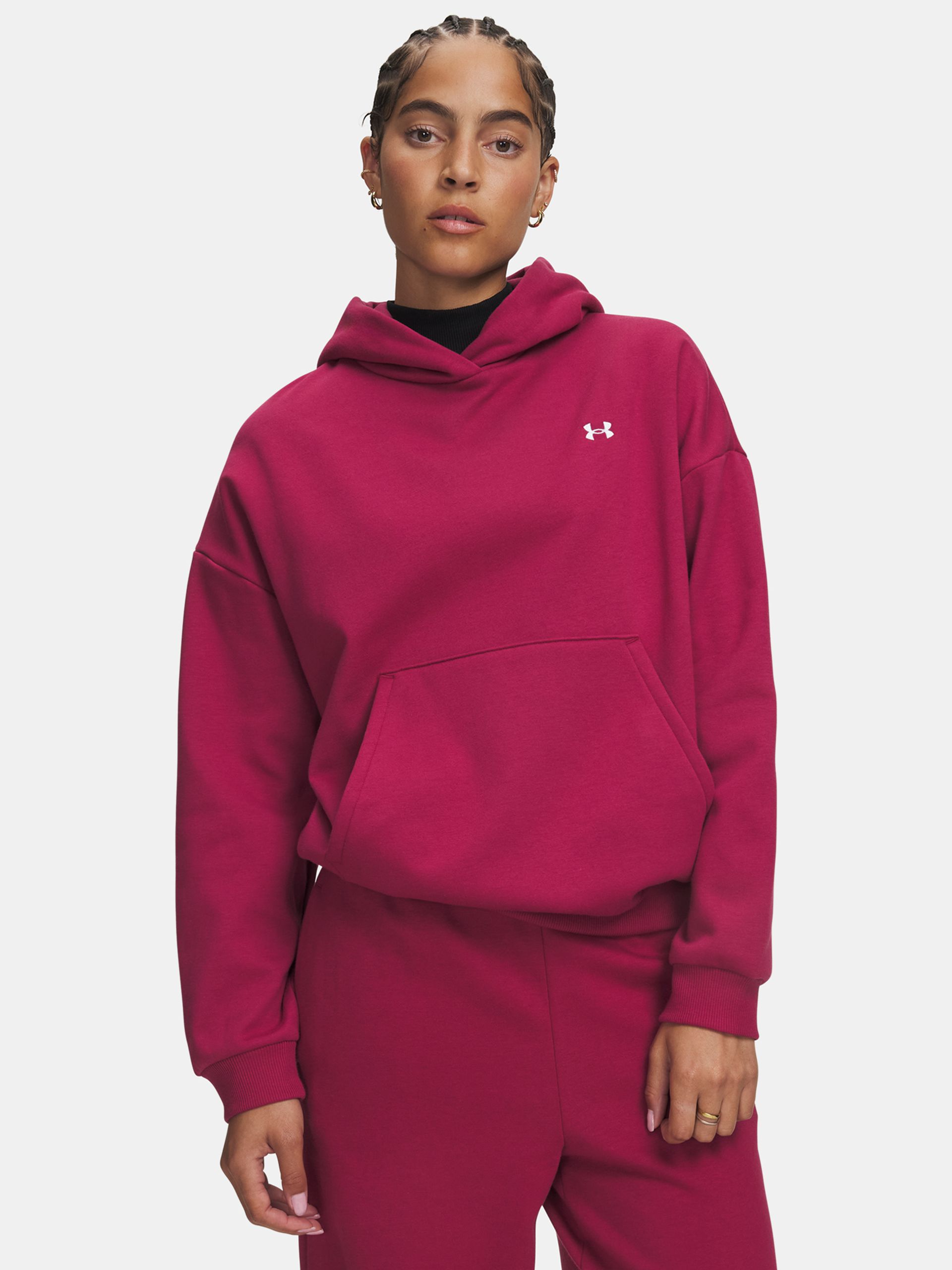 Dámská mikina Under Armour Icon Fleece Hoodie - 001