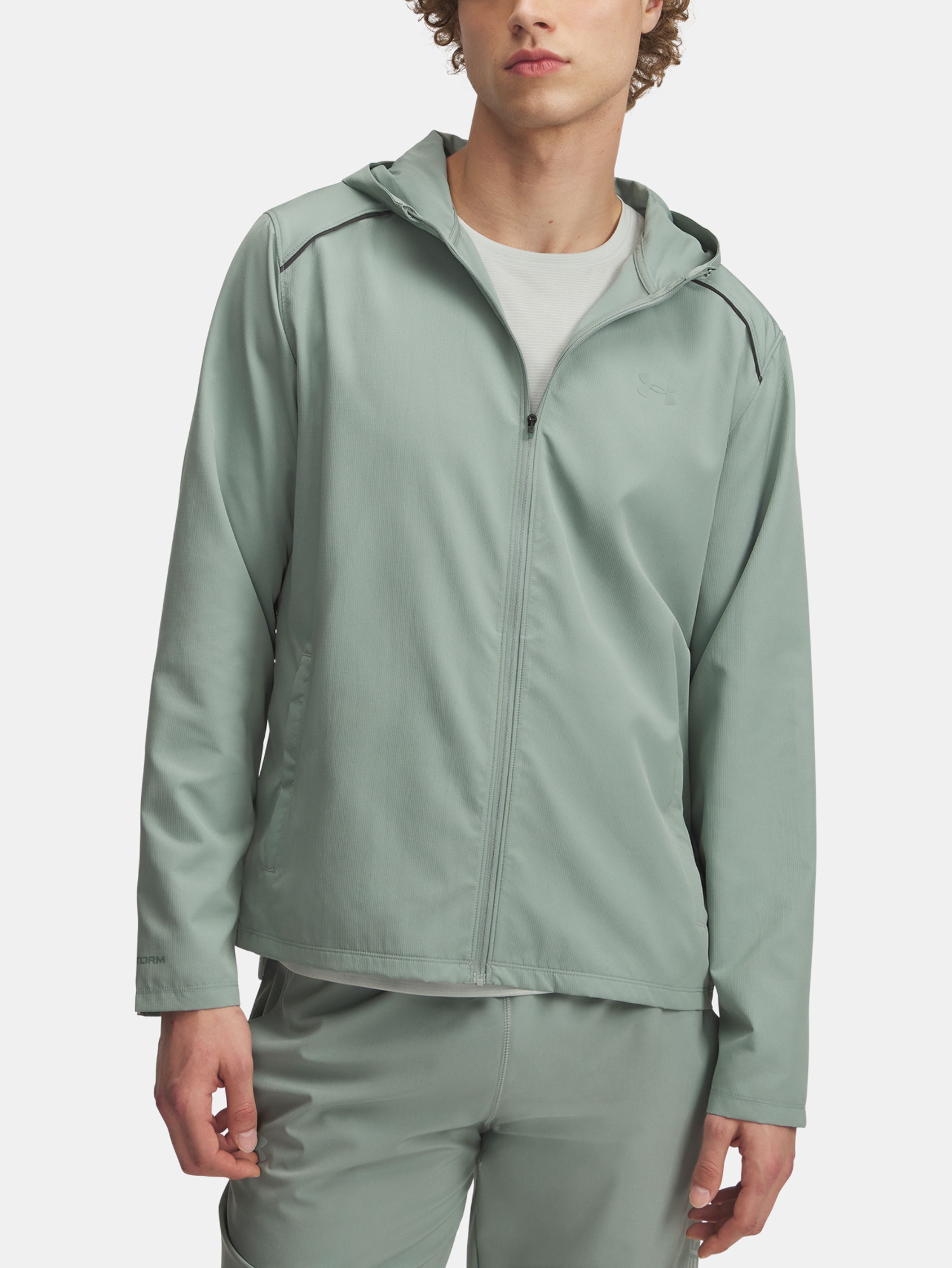 Pánská bunda Under Armour UA Launch Hooded Jacket