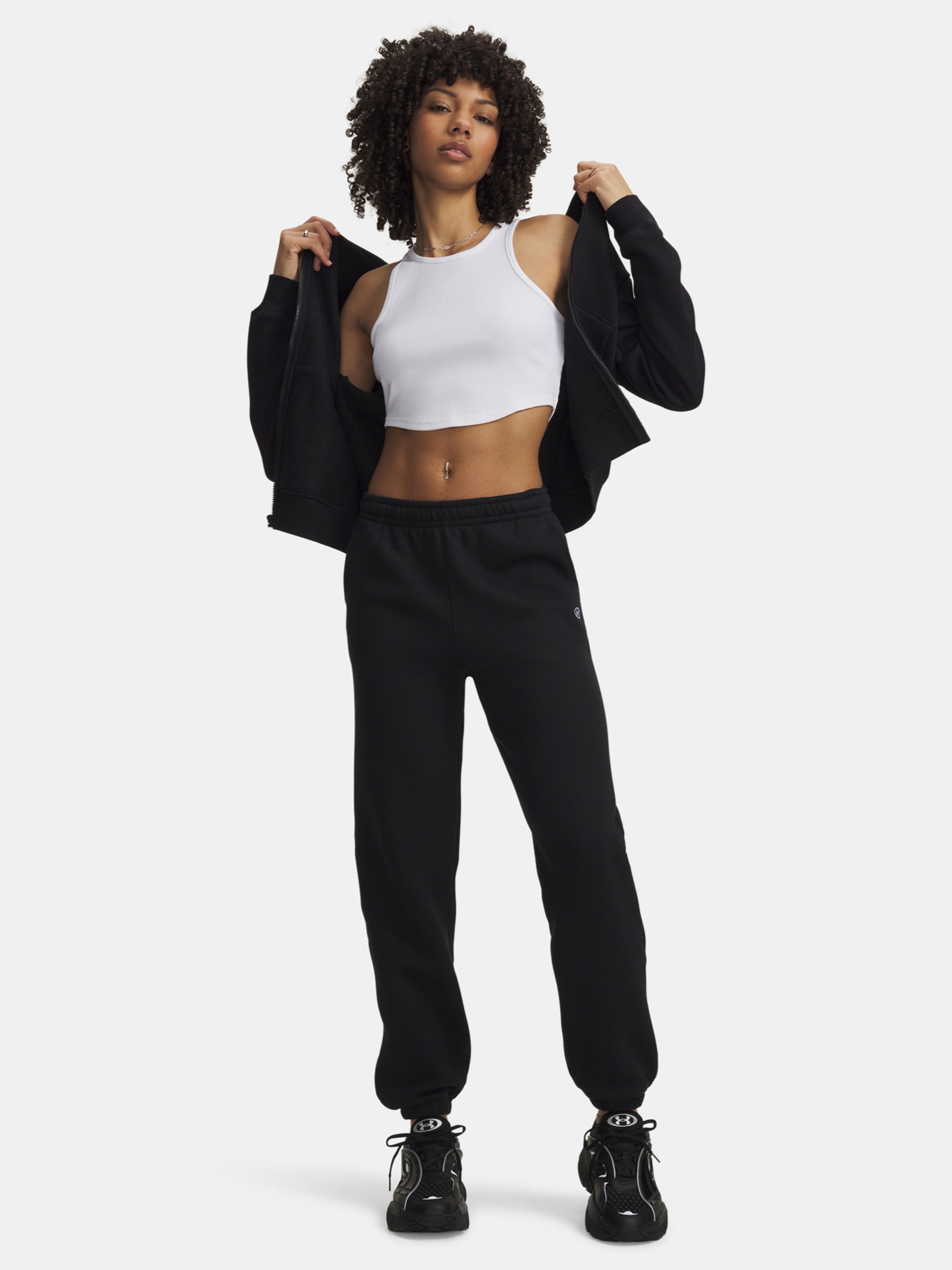 Sieviešu sporta bikses Under Armour Rival Flc Gym Pant - 003