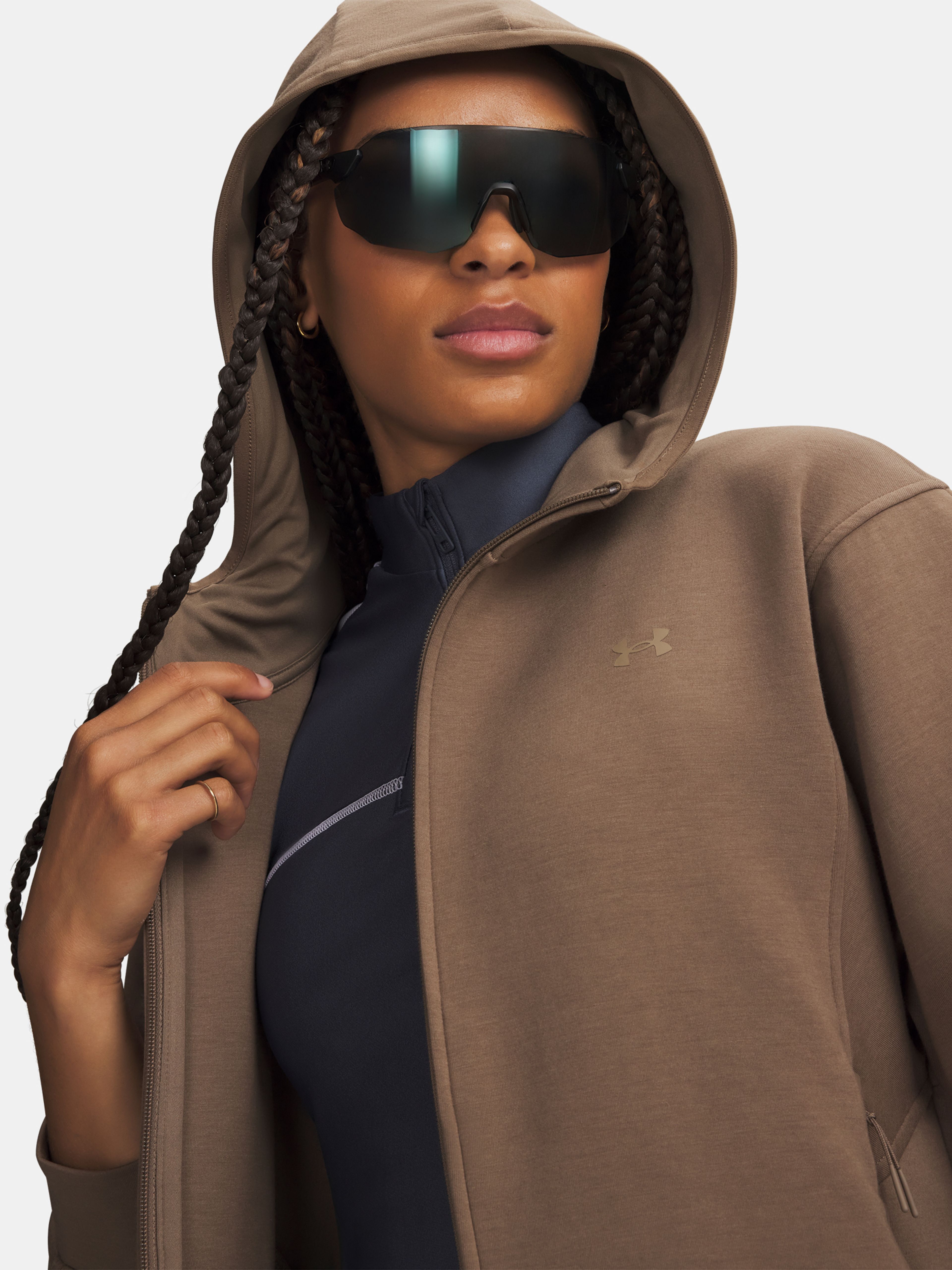 Ženska jakna  Under Armour Unstoppable Fleece FZ Jkt - 003