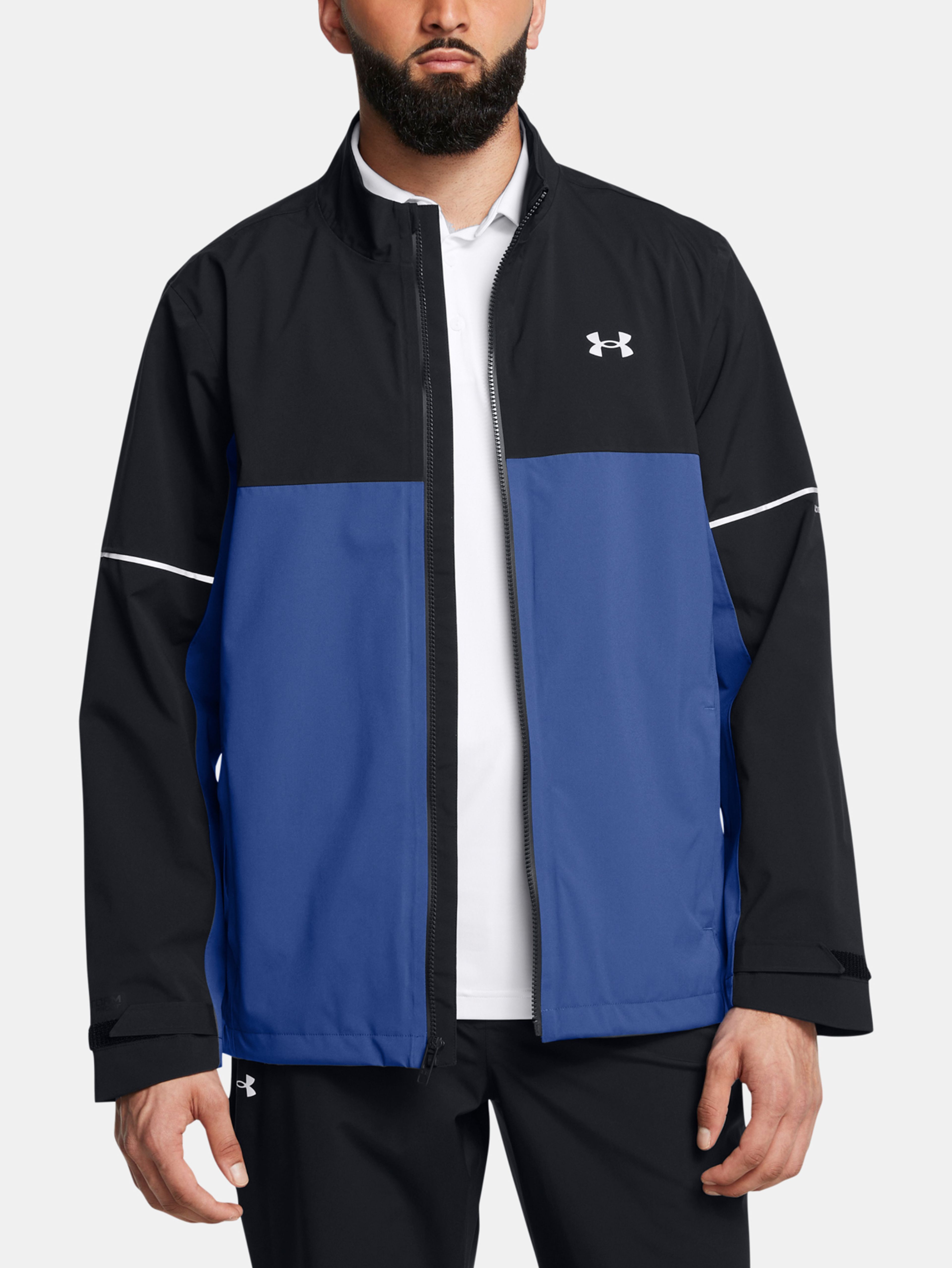 Pánska bunda Under Armour DRIVE RAIN JACKET-BLK