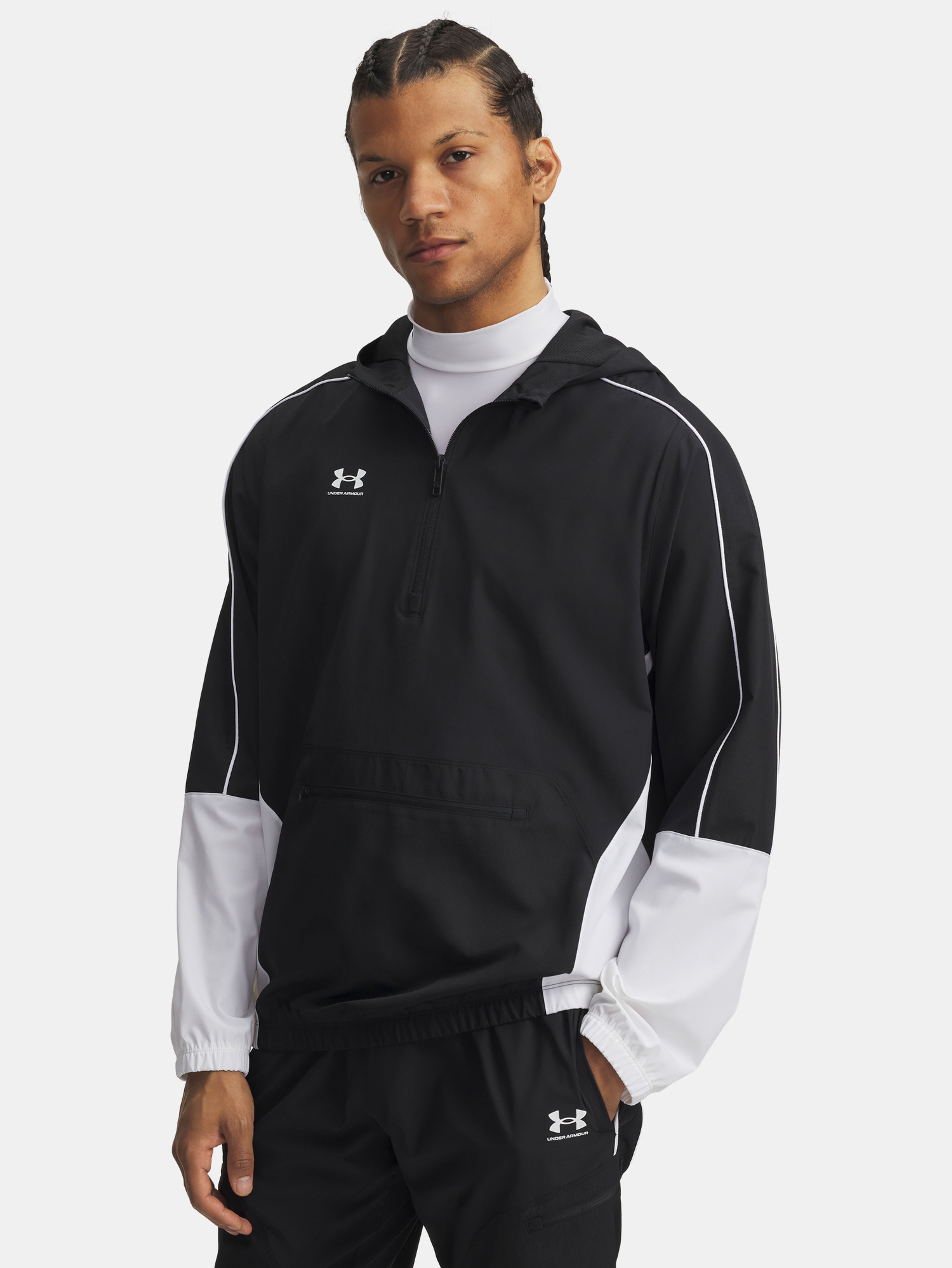 Moška jakna  Under Armour UA M Challenger Warmup Jkt-BLK