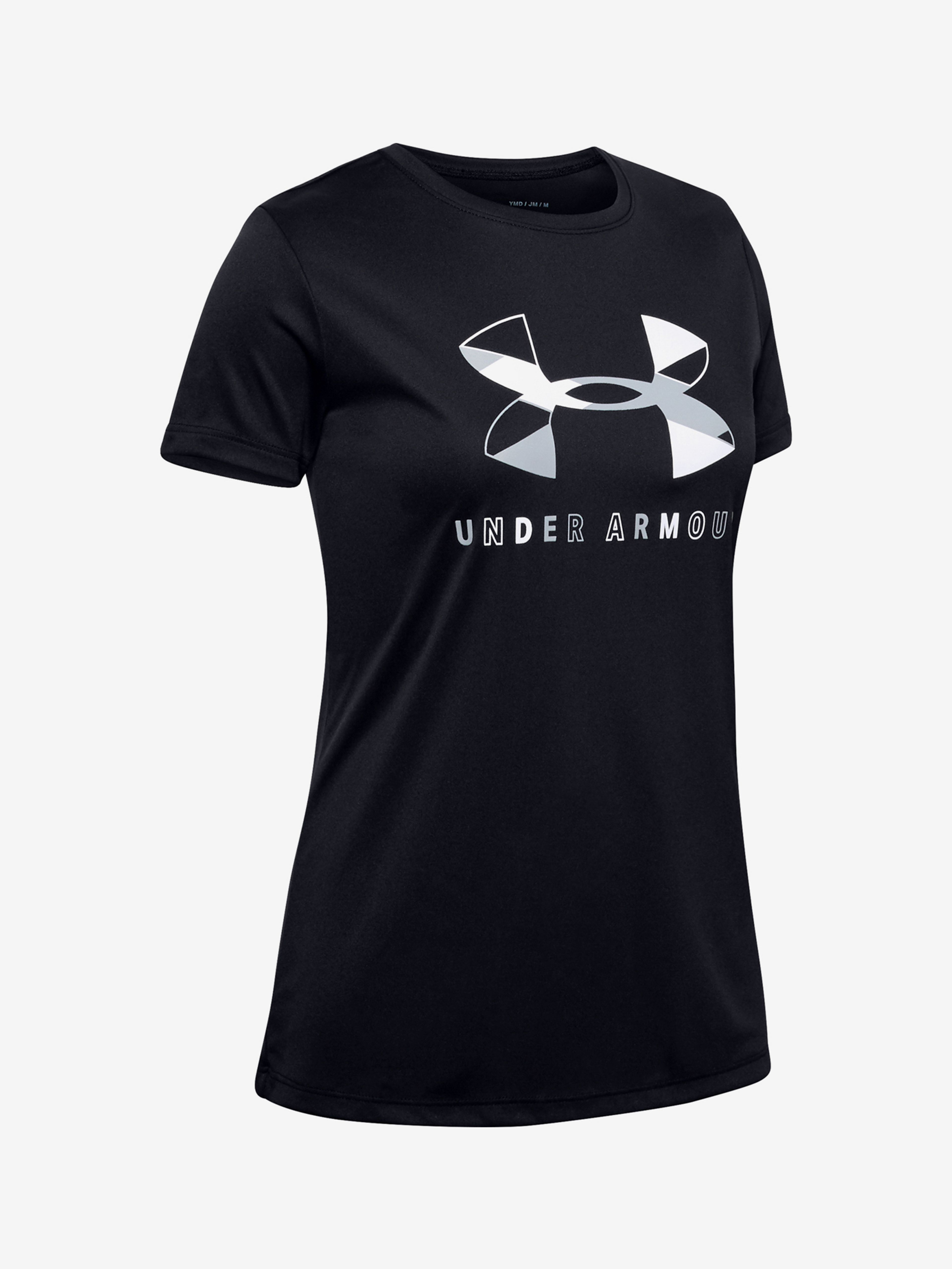 Dívčí tričko Under Armour Tech Graphic Big Logo Ss T-Shirt