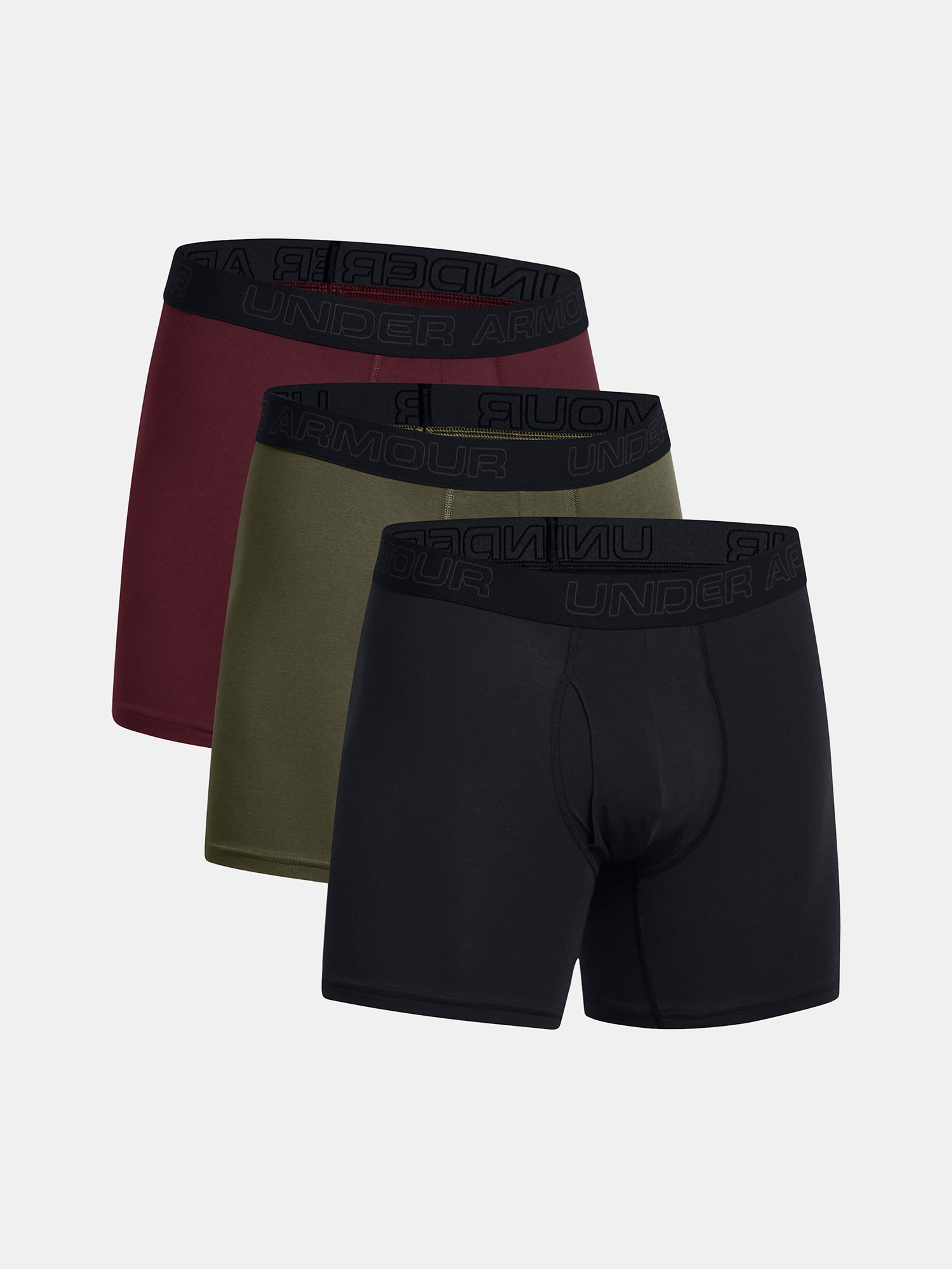 Pánske boxerky Under Armour Charged Cotton 6in 3Pk