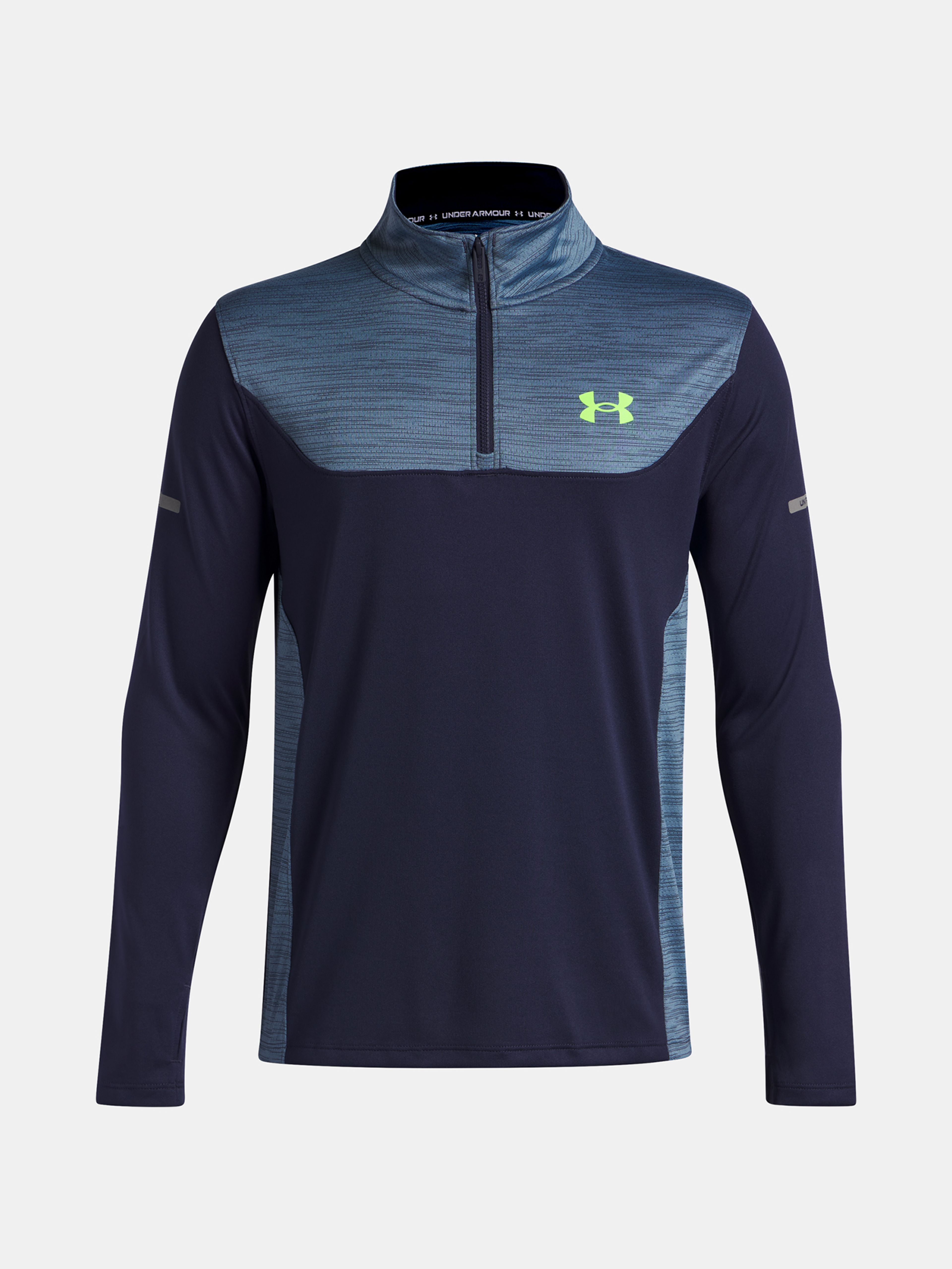 Berniukams  marškinėliai Under Armour UA Tech Utility 1/4 Zip-BLU