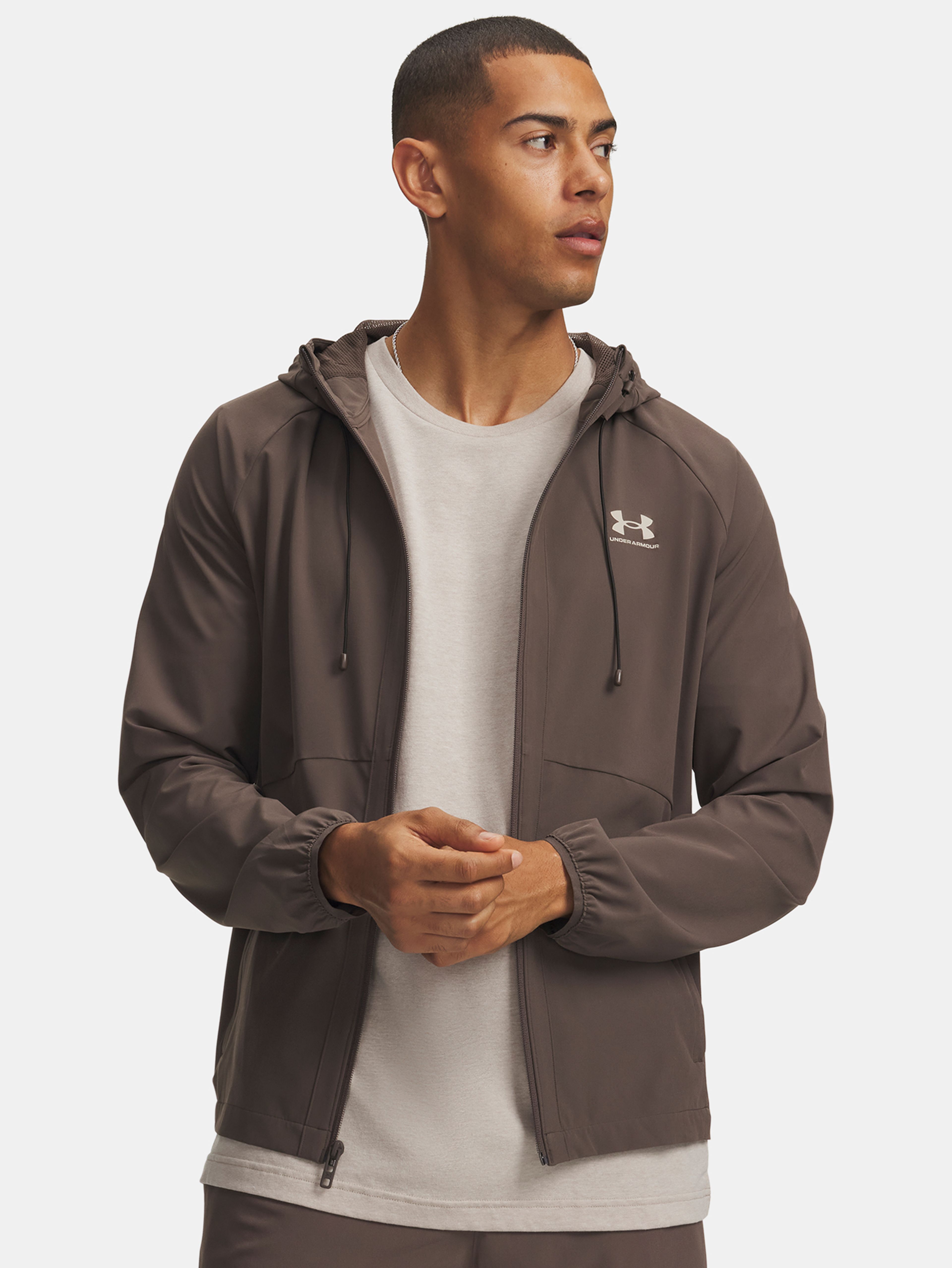 Pánska bunda Under Armour UA Vibe Woven Jacket - 001