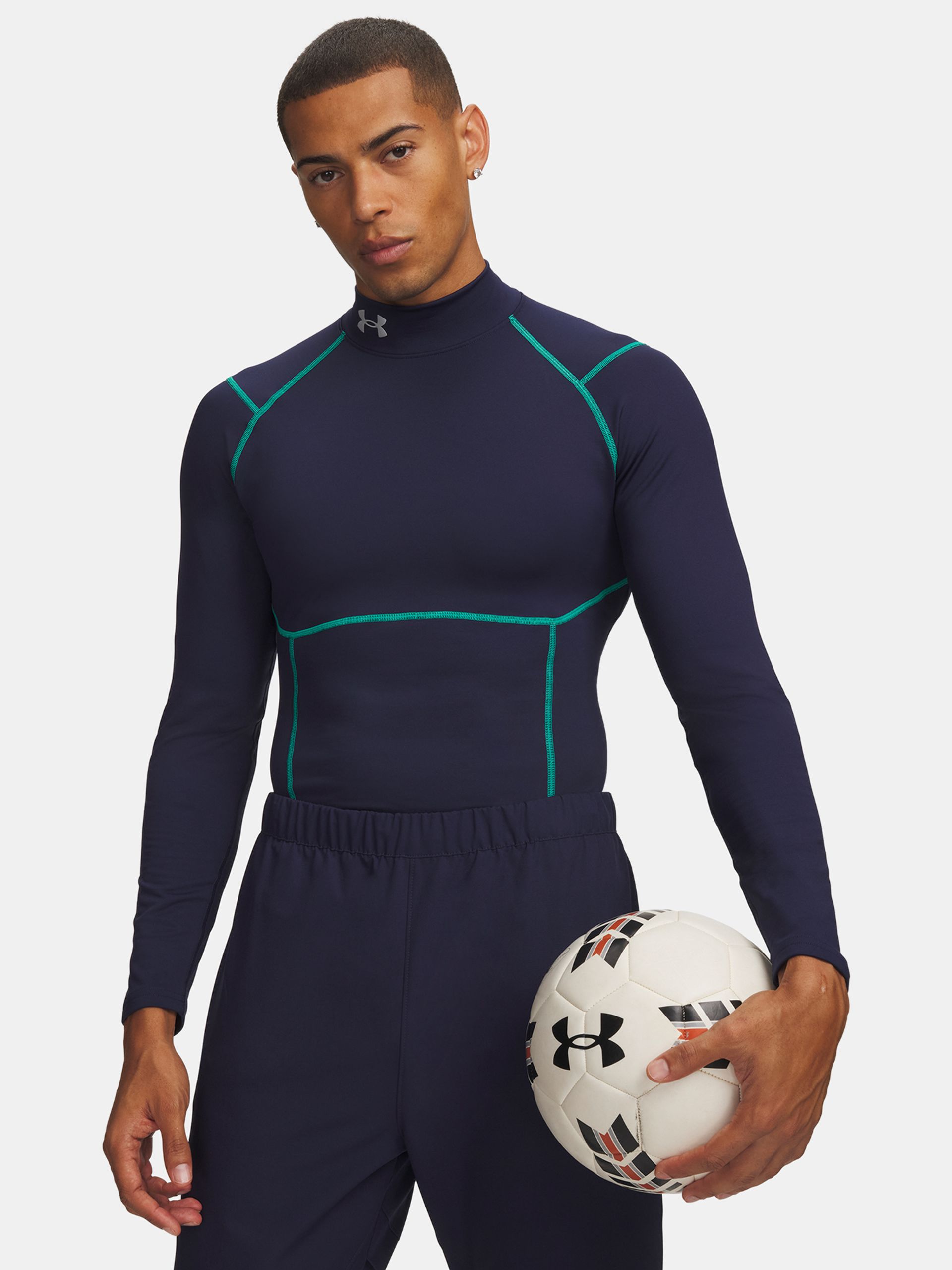 Meeste t-särk Under Armour UA CG Elite Comp Mock - 001