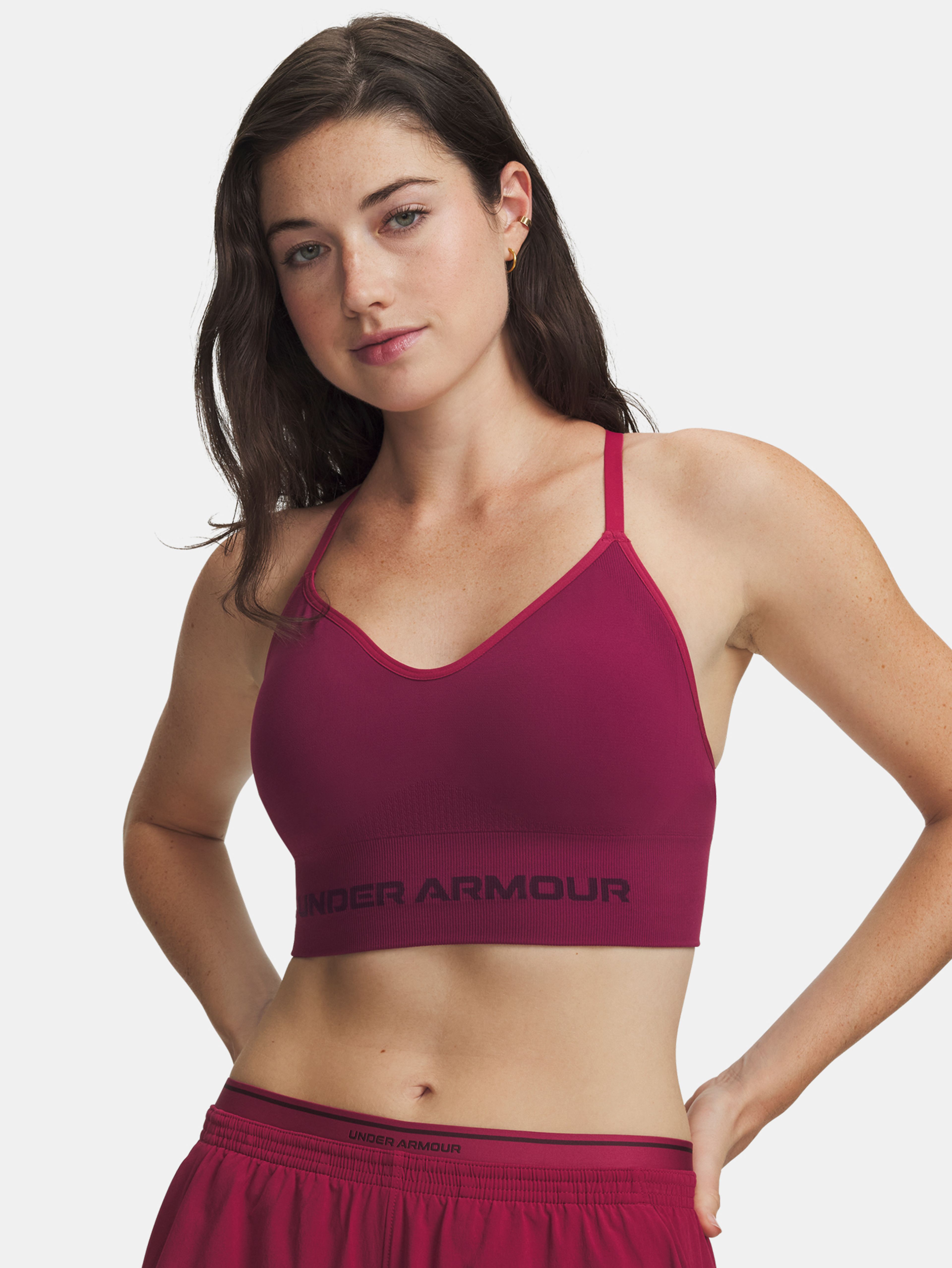 Sieviešu krūšturis Under Armour Vanish Seamless Low Bra - 001