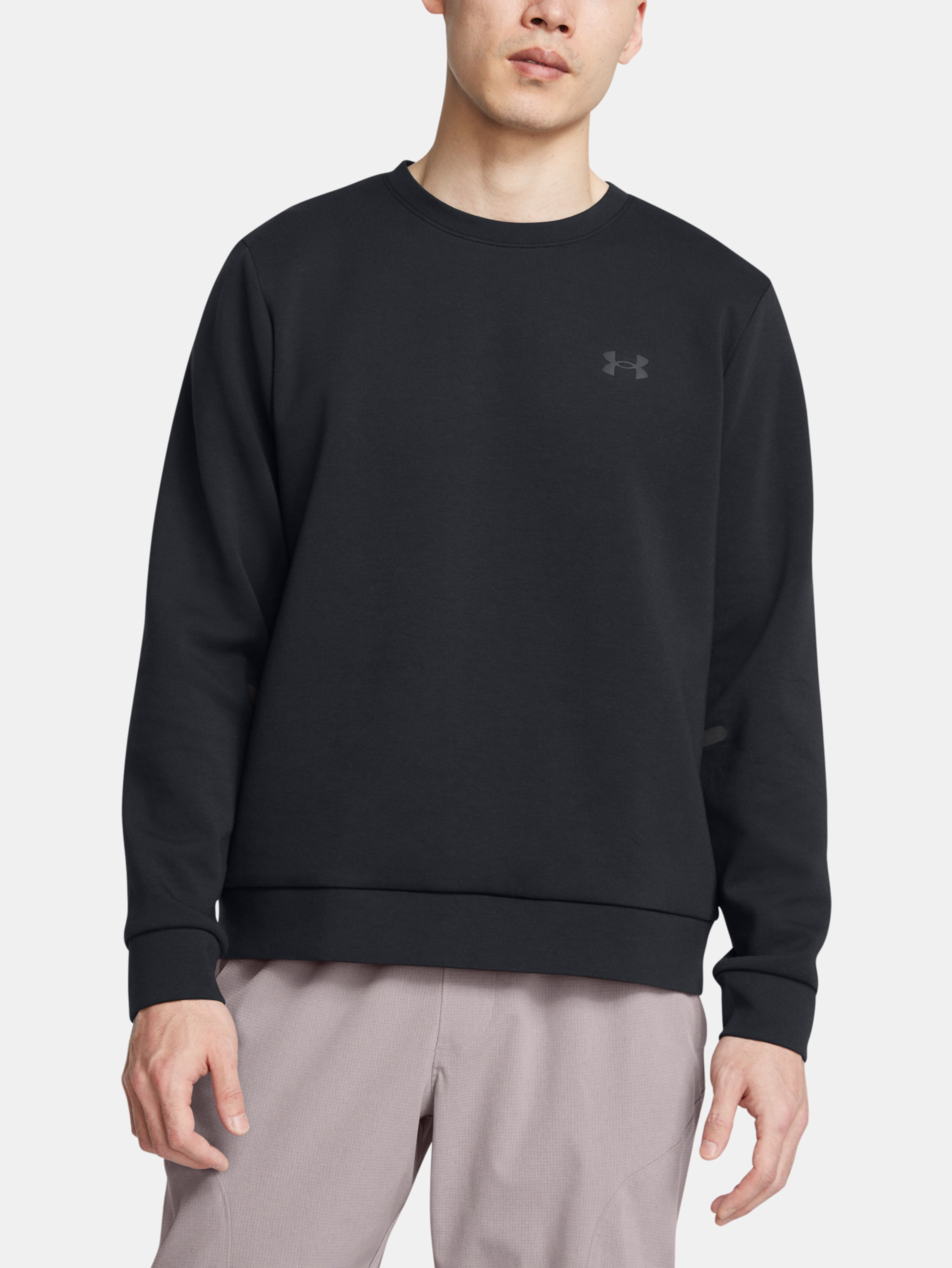 Férfi felső Under Armour UA Unstoppable Flc Crew EU