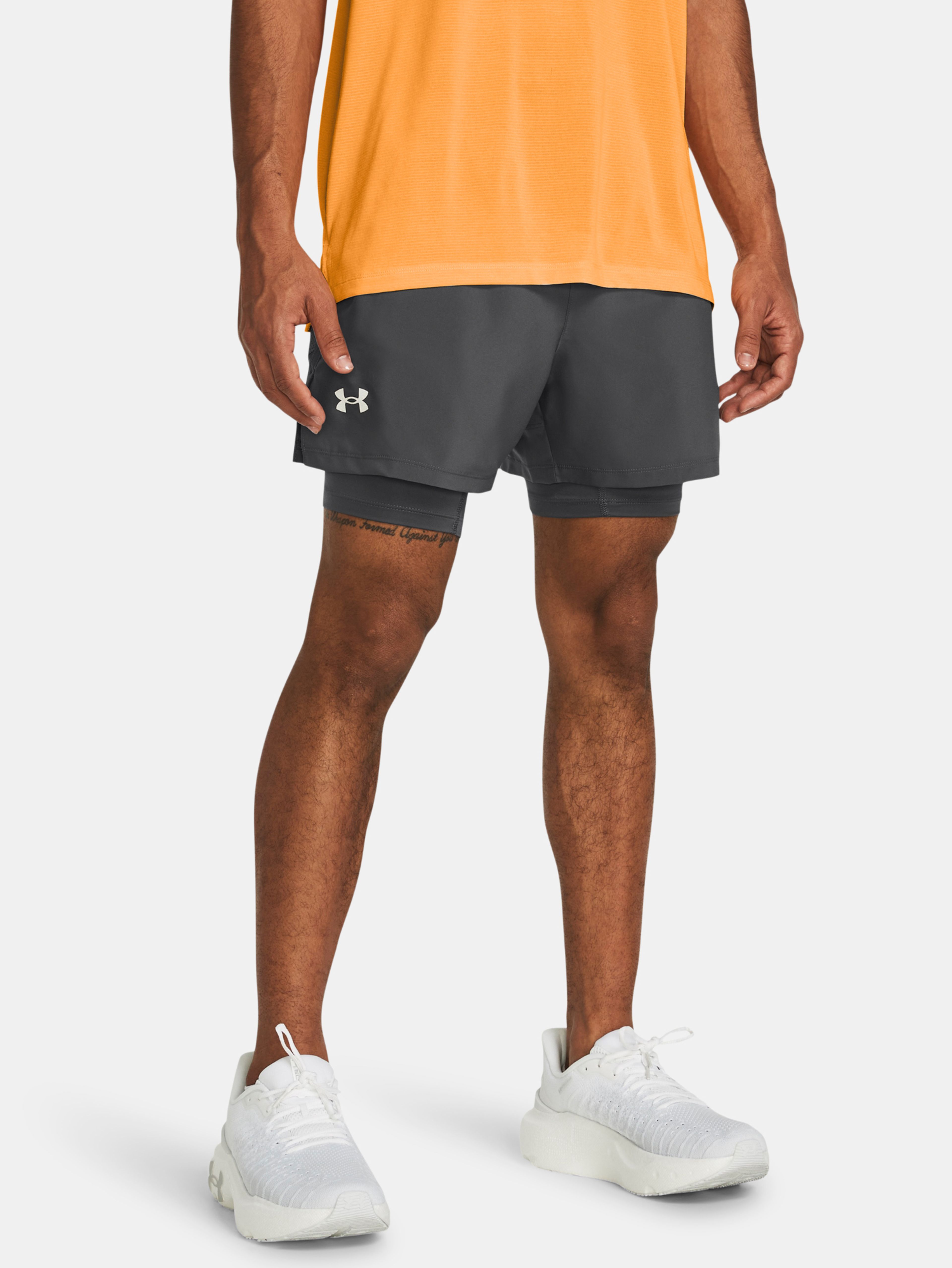 Moške kratke hlače Under Armour UA LAUNCH 5'' 2-IN-1 SHORTS