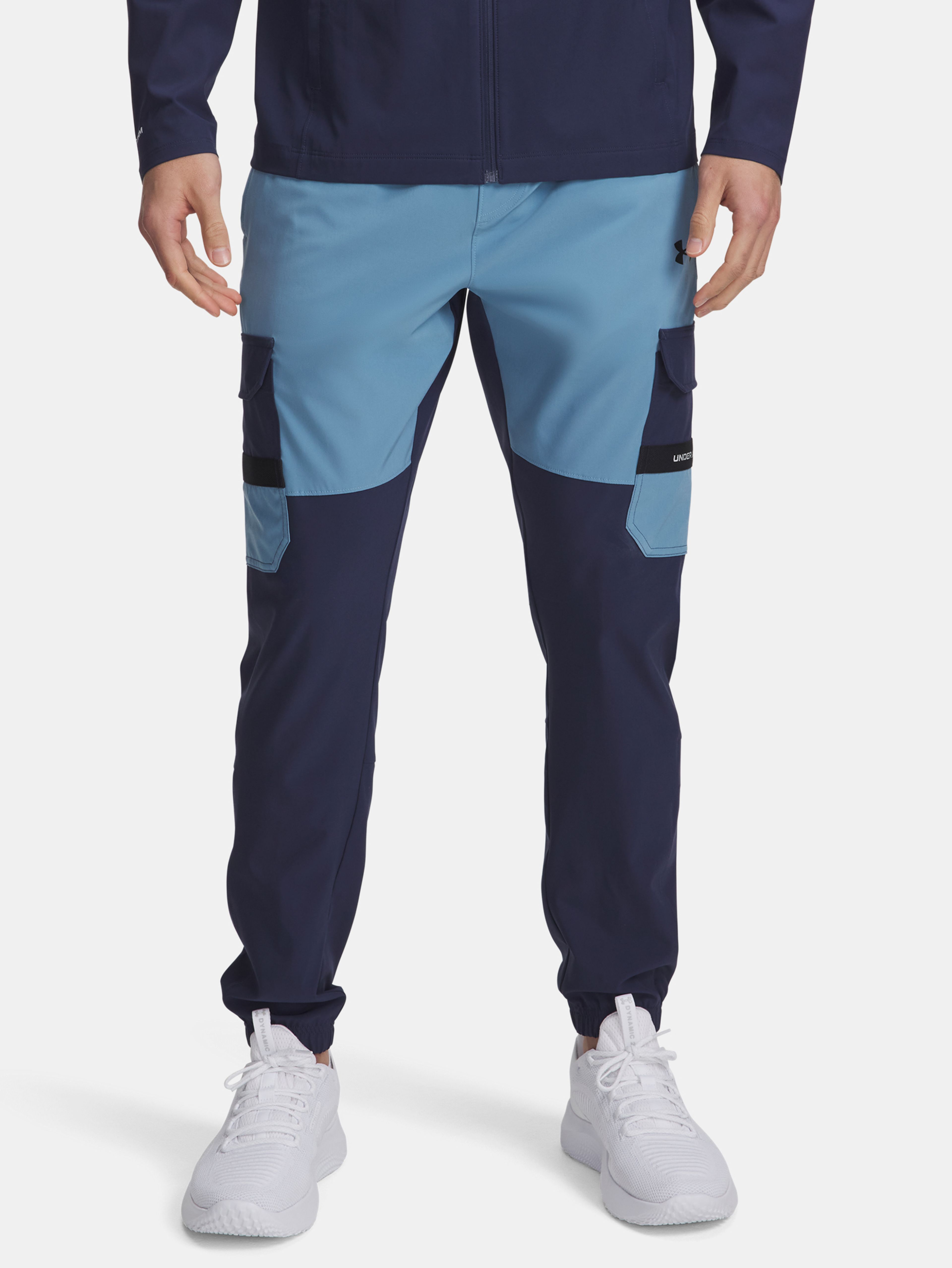 Pánské sportovní kalhoty Under Armour UA Tech Utility Woven Pant-BLU