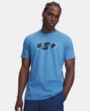 Vyriški marškinėliai Under Armour UA M LOCKERTAG NOV SS-Mėlyna - 001