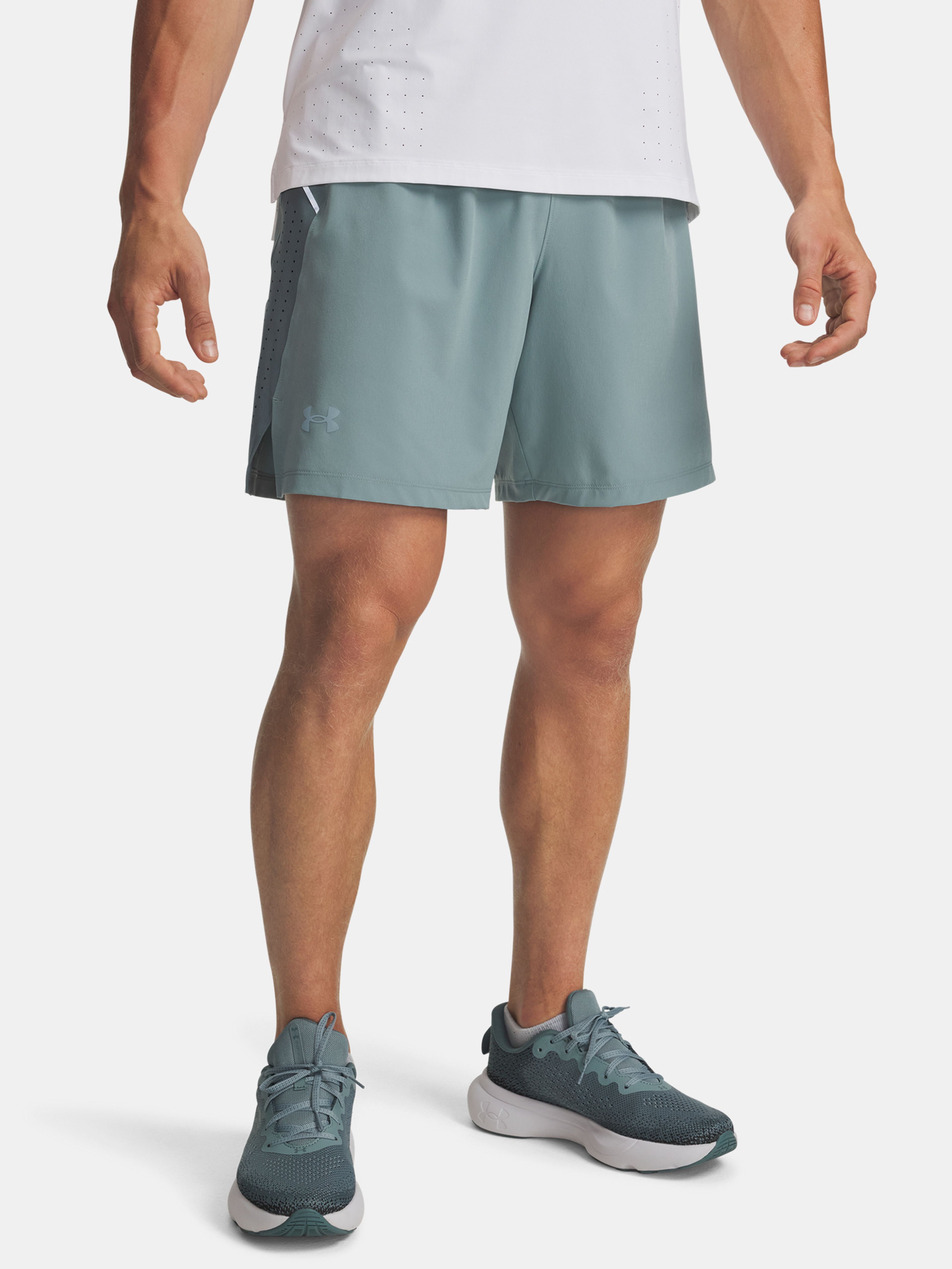 Moške kratke hlače Under Armour UA LAUNCH PRO 7'' SHORTS-GRN