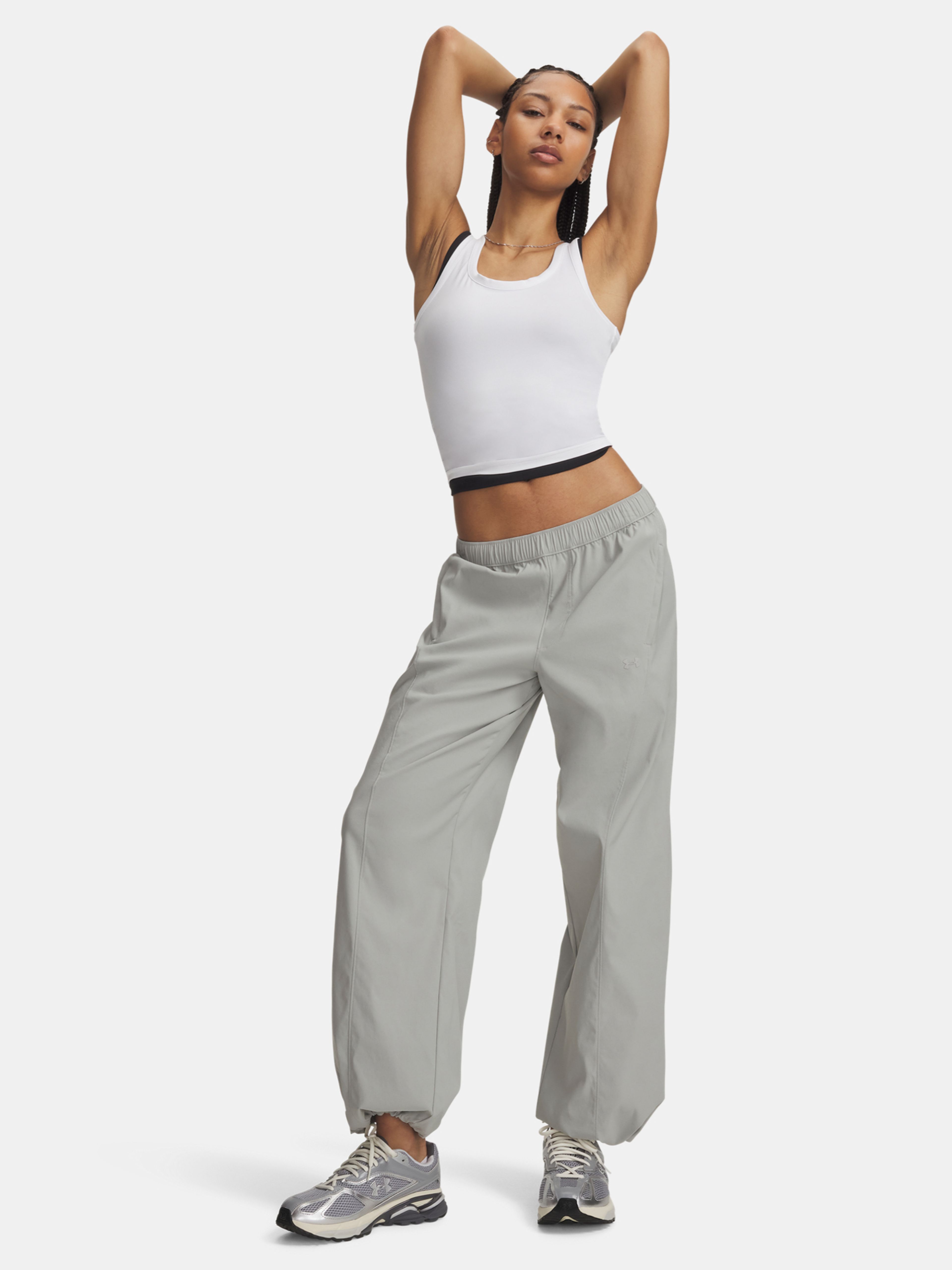 Sieviešu sporta bikses Under Armour Unstoppable Wvn Pant - 004