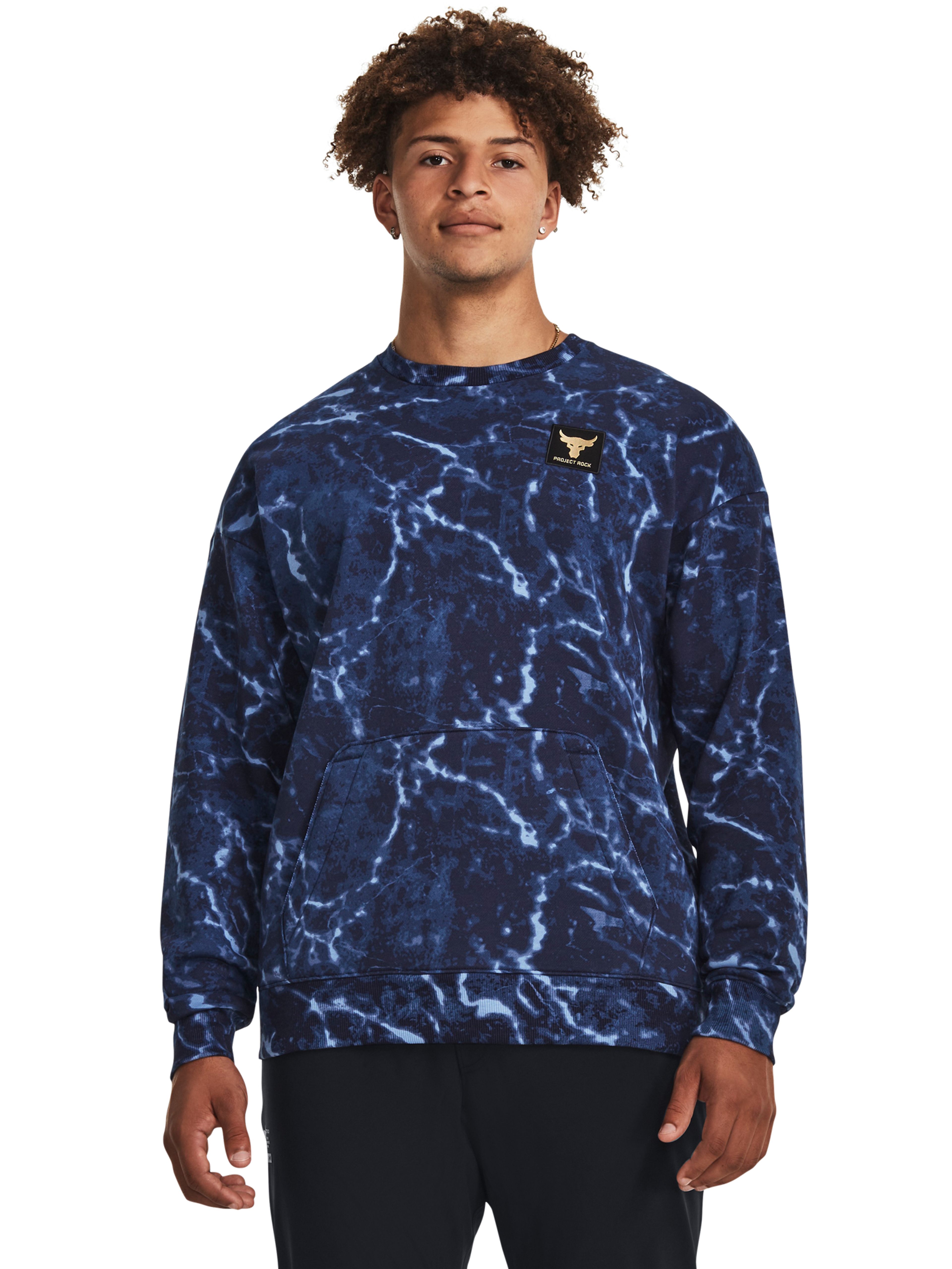 Moški pulover Under Armour Pjt Rock Rival Fleece Crew
