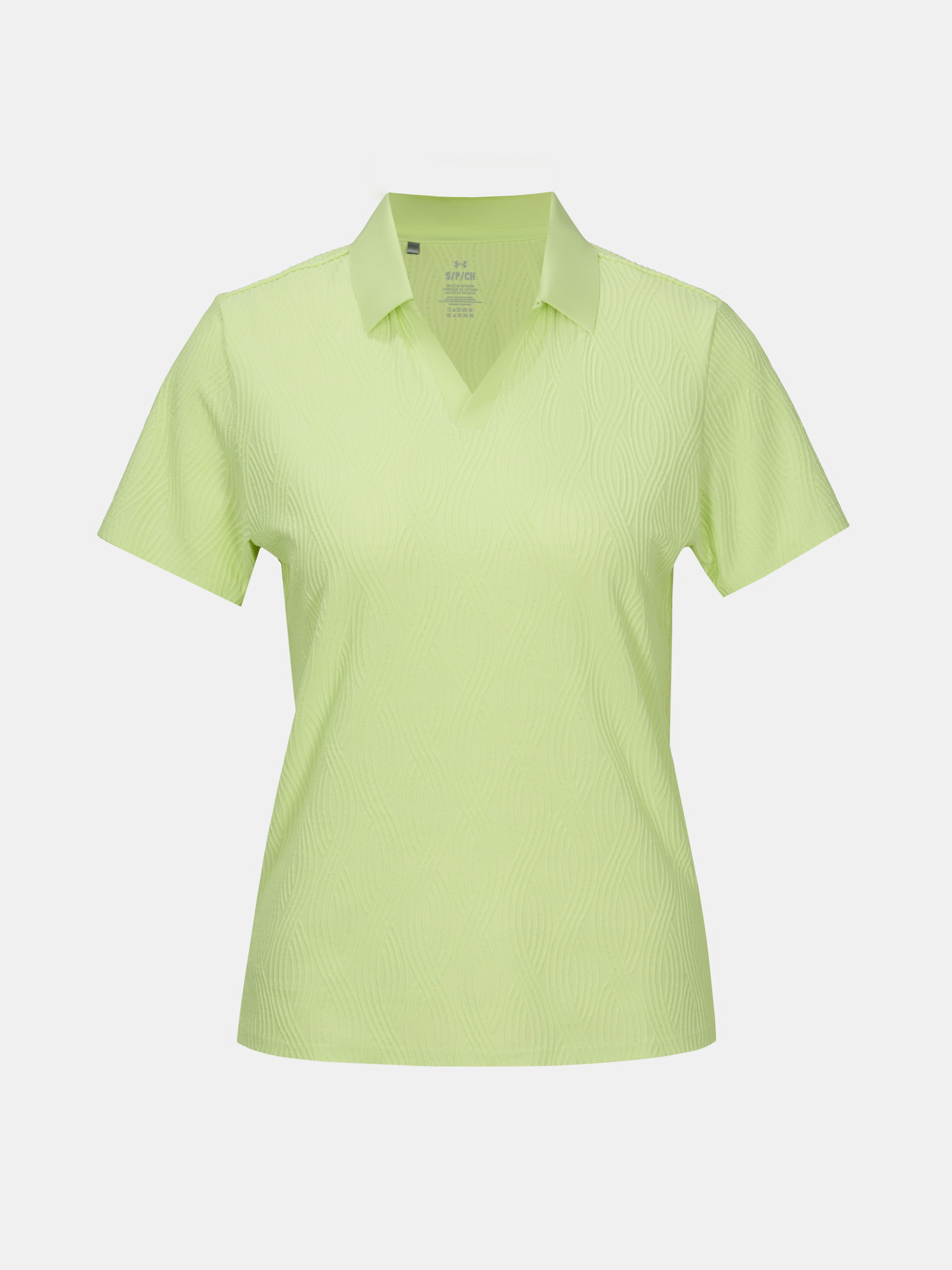 Naiste t-särk Under Armour UA HB Bonded Jacquard Polo - 001