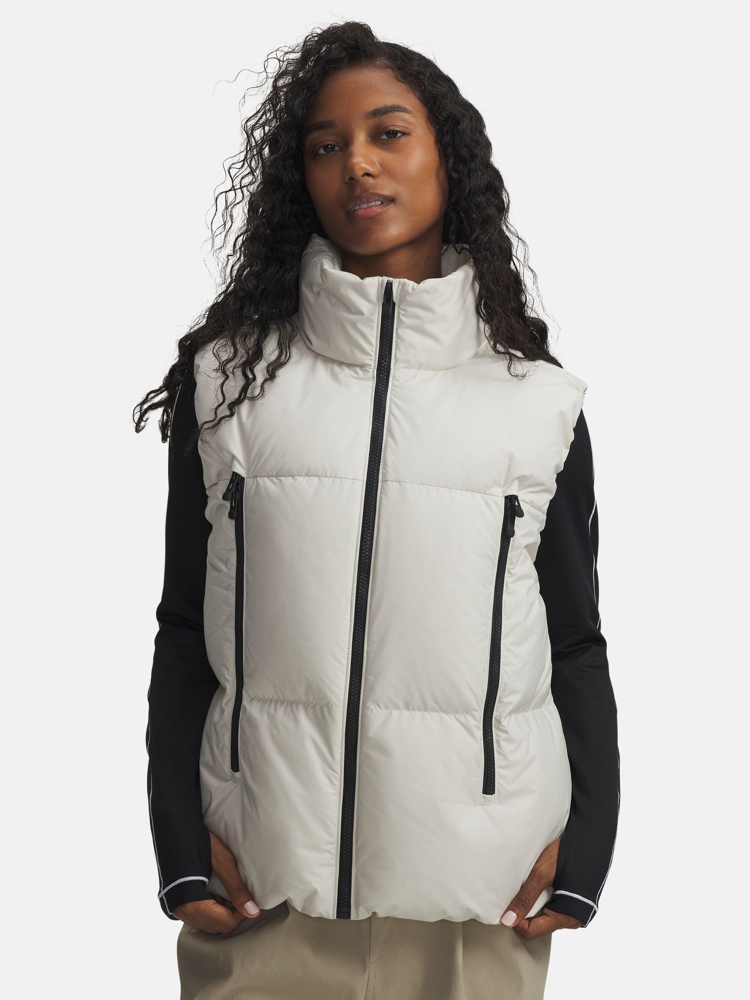 Naiste vest Under Armour Limitless Down Puffer Vest-WHT | underarmour.ee