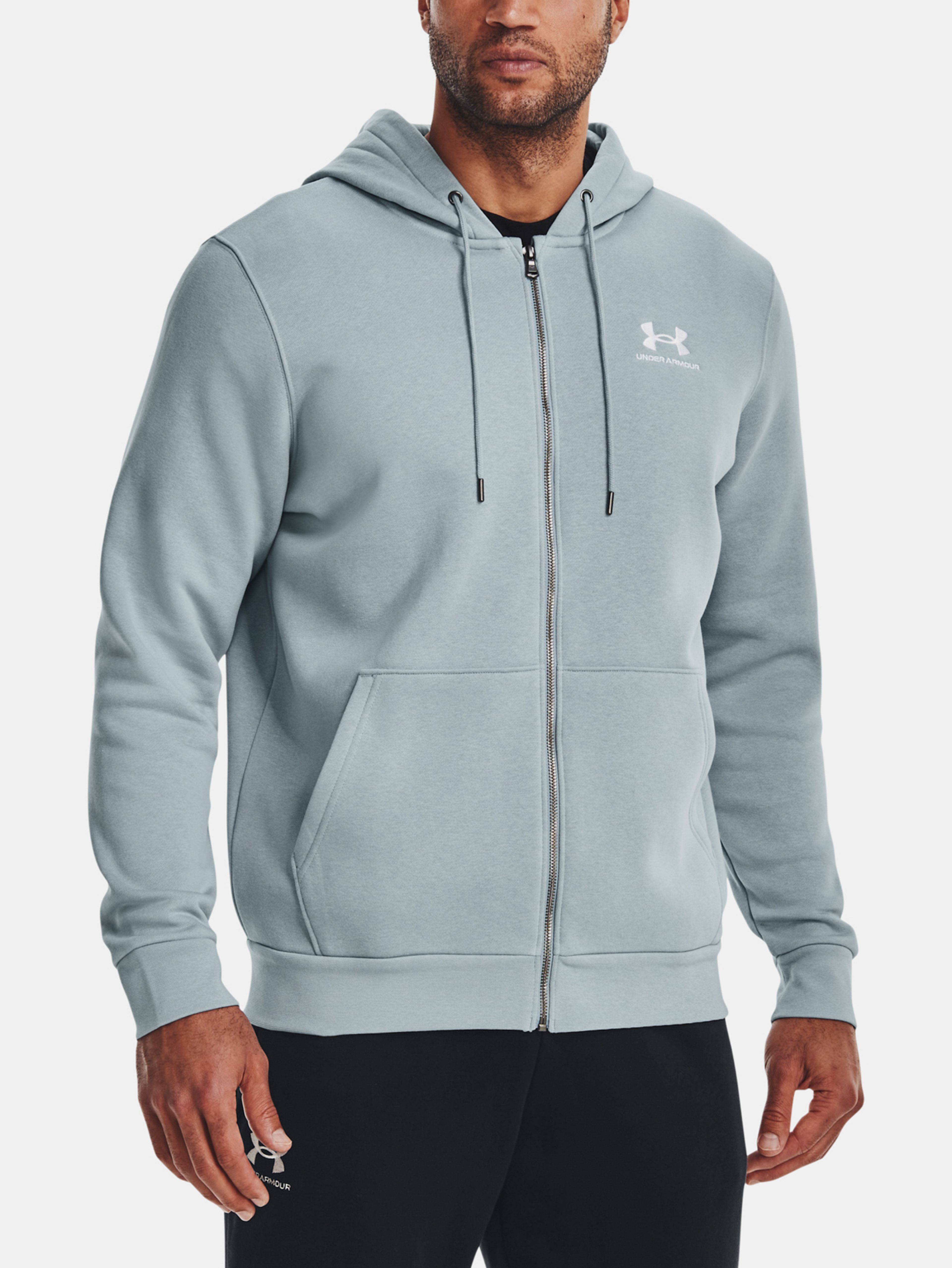 Meeste dressipluus Under Armour UA Essential Fleece FZ Hood