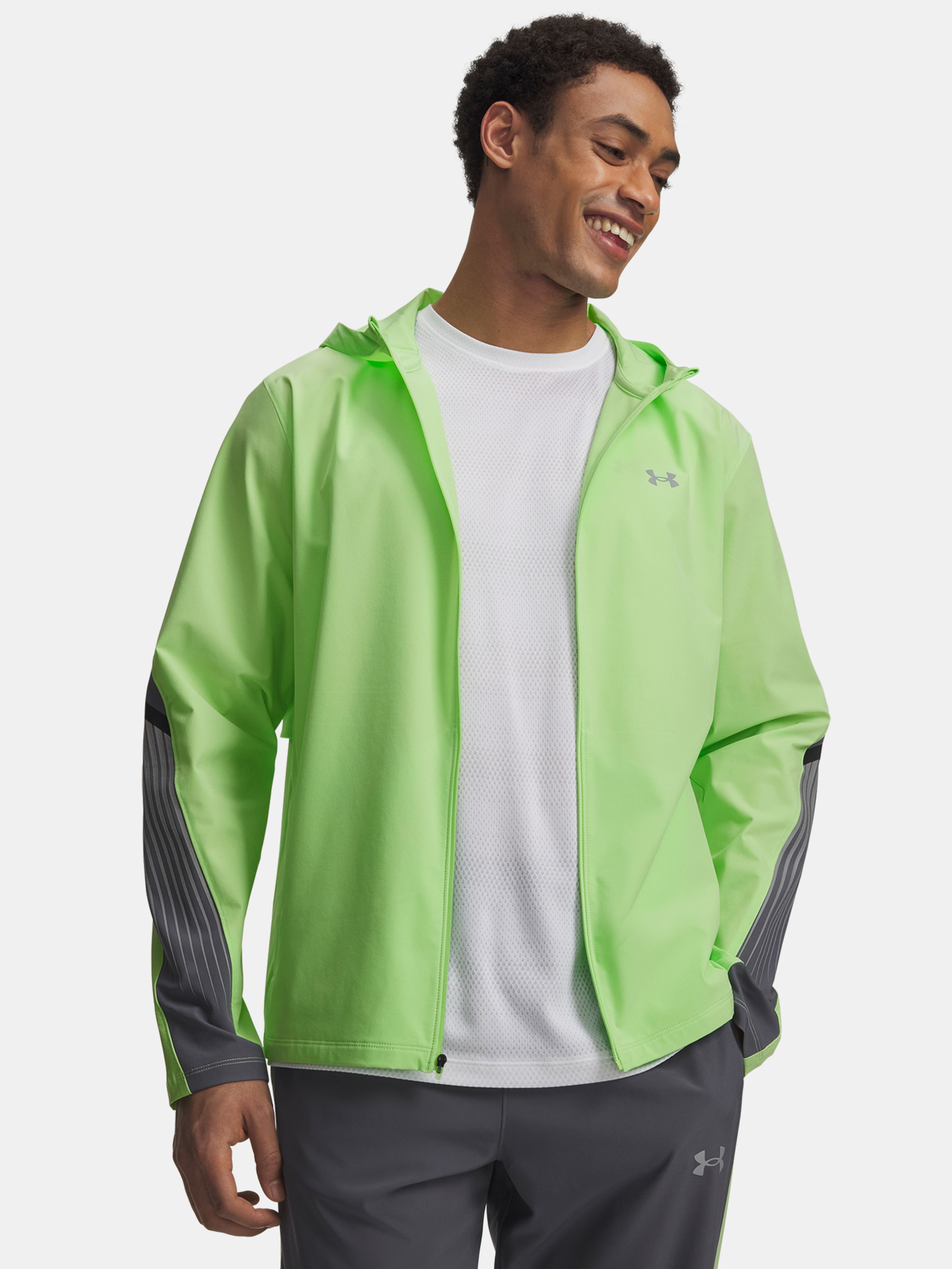 Férfi dzseki Under Armour UA Velociti Storm Hooded Jkt