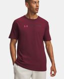Férfi póló Under Armour UA M LOGO WM SS-Piros - 004