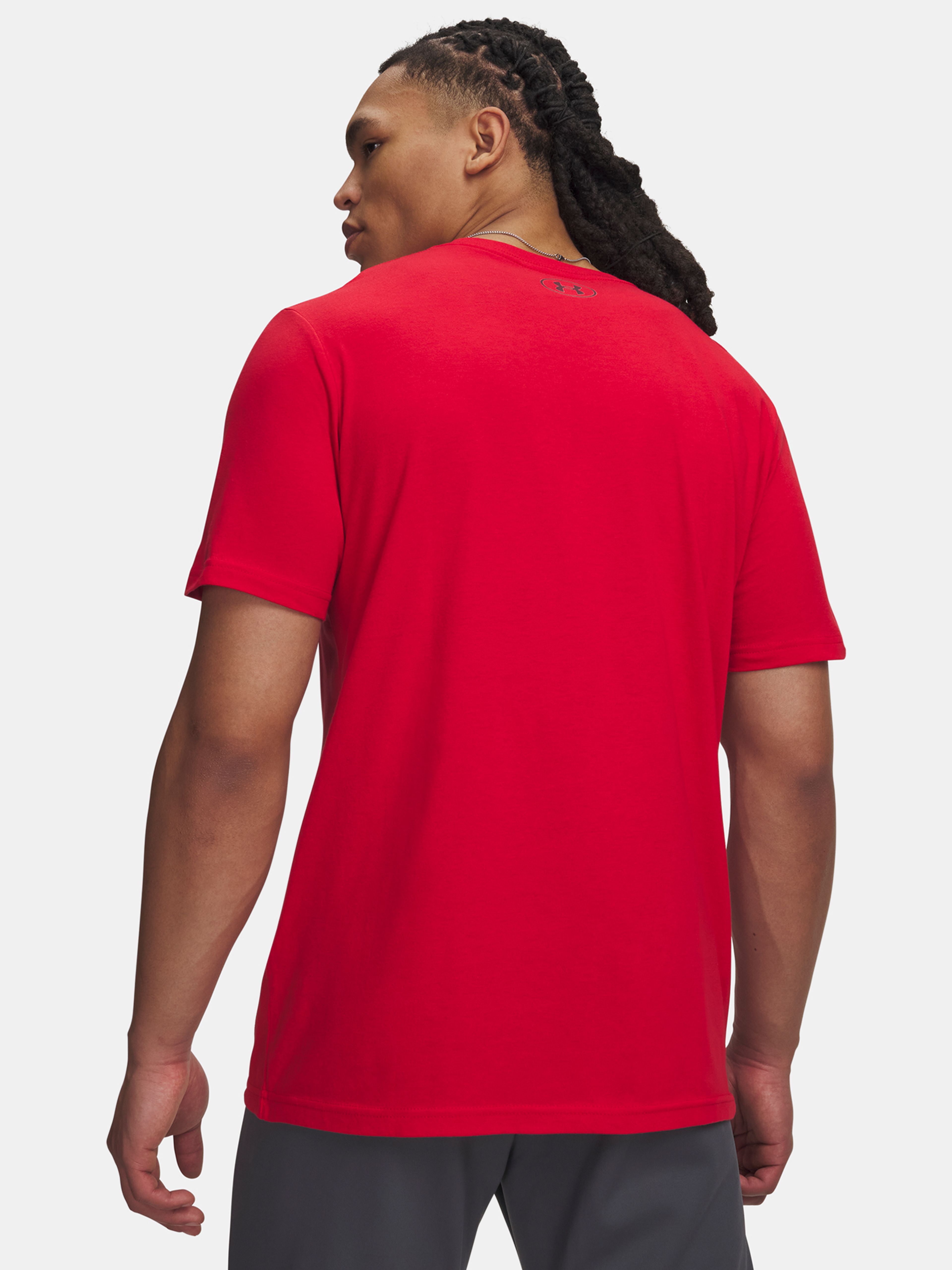 Vyriški marškinėliai Under Armour UA M CENTER BOXED LOGO SS - 002