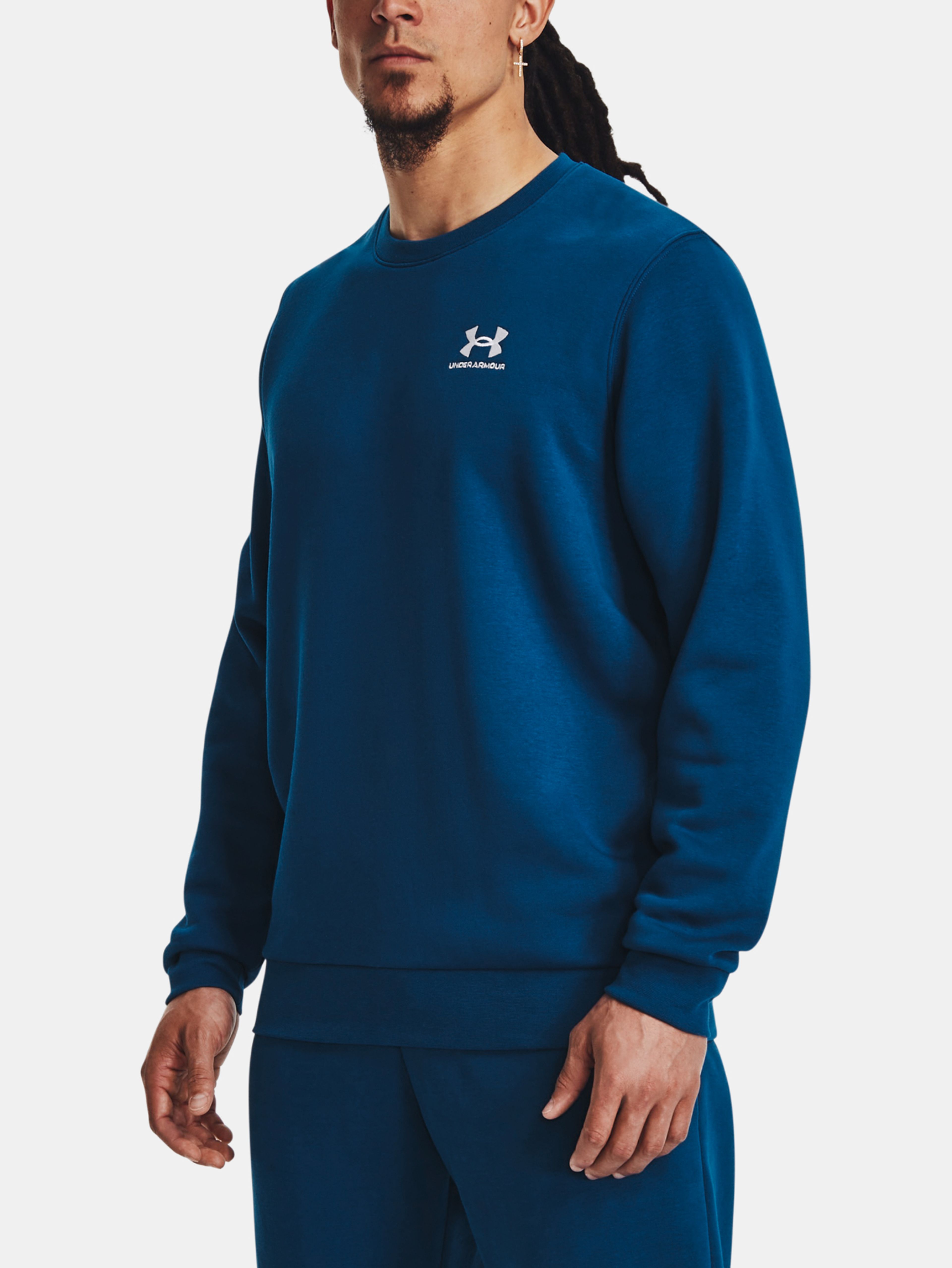 Férfi felső Under Armour UA Essential Fleece Crew