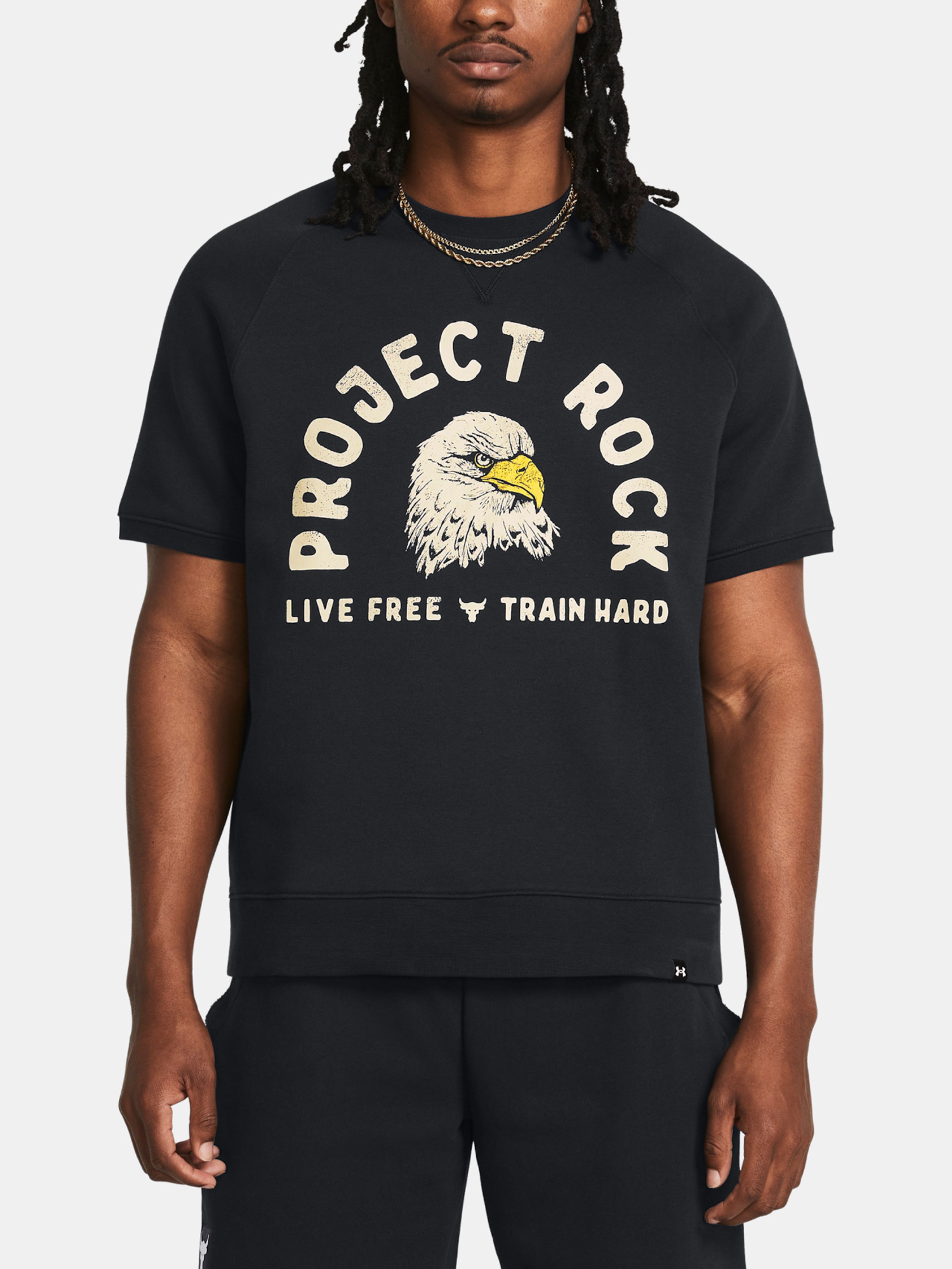 Férfi póló Under Armour Pjt Rck Eagle Grphc SS Crew