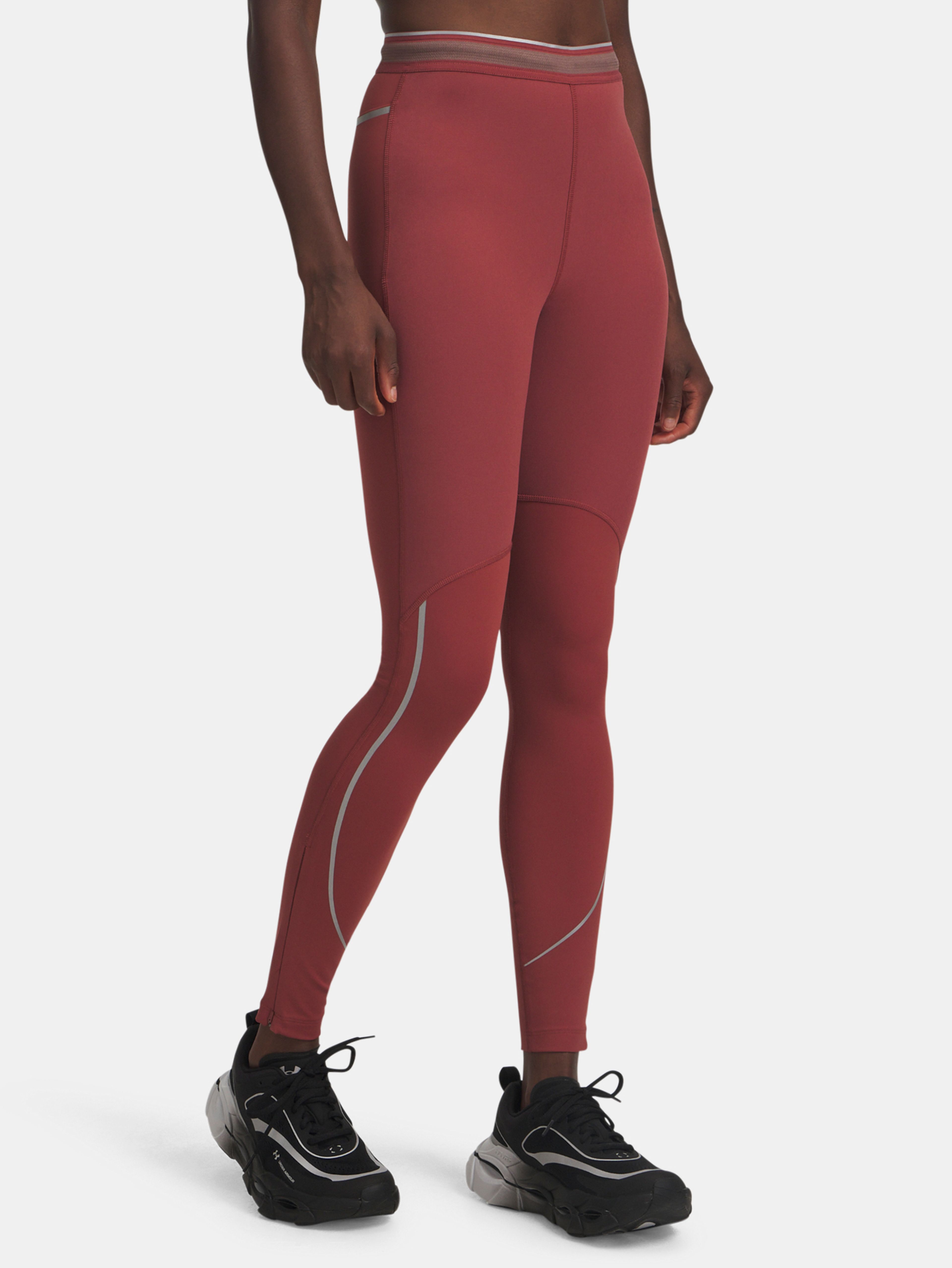 Női leggings Under Armour UA Halo Run CW Tights-RED