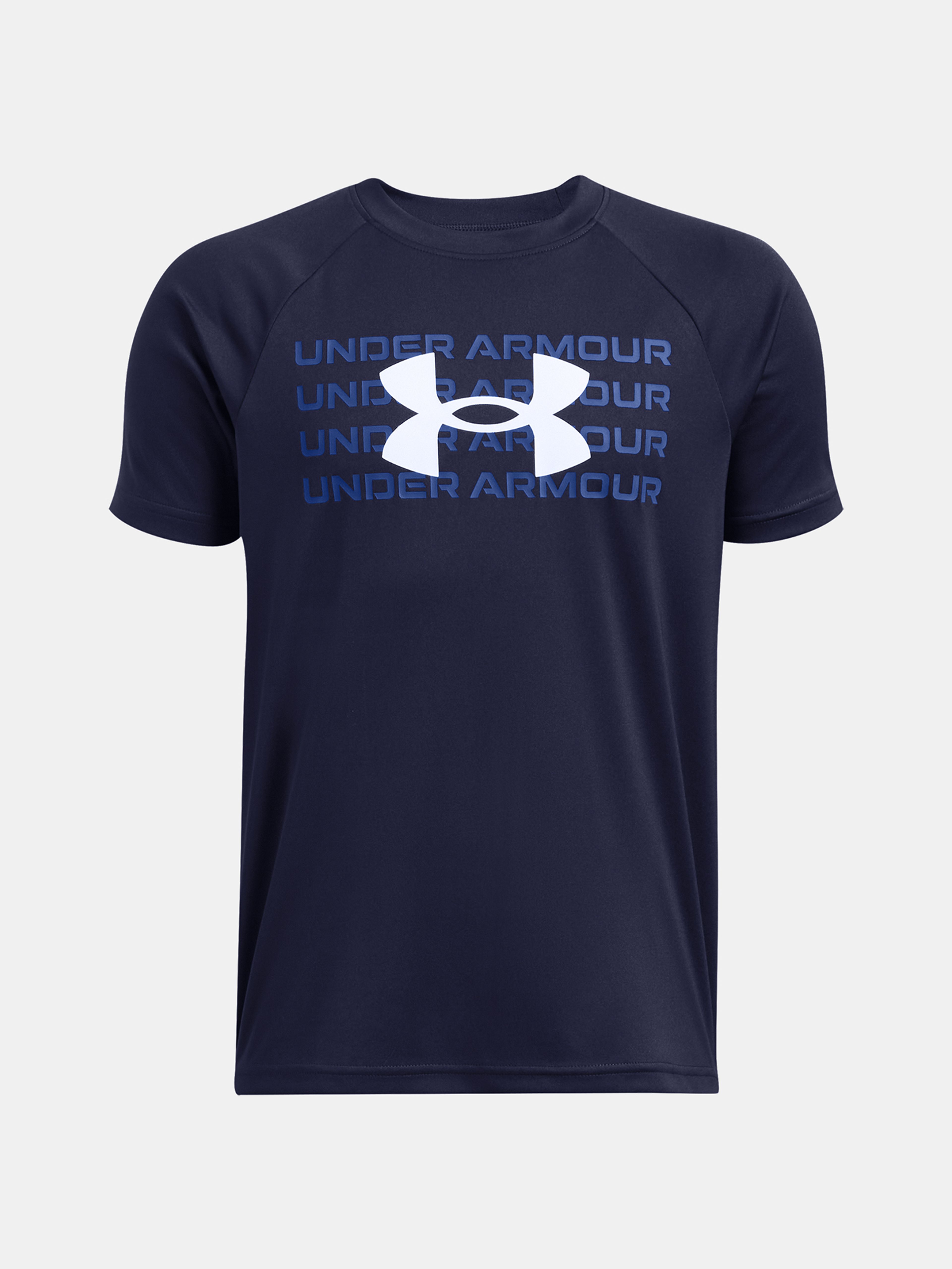 Chlapčenské tričko Under Armour UA B TECH WM LOGO SS