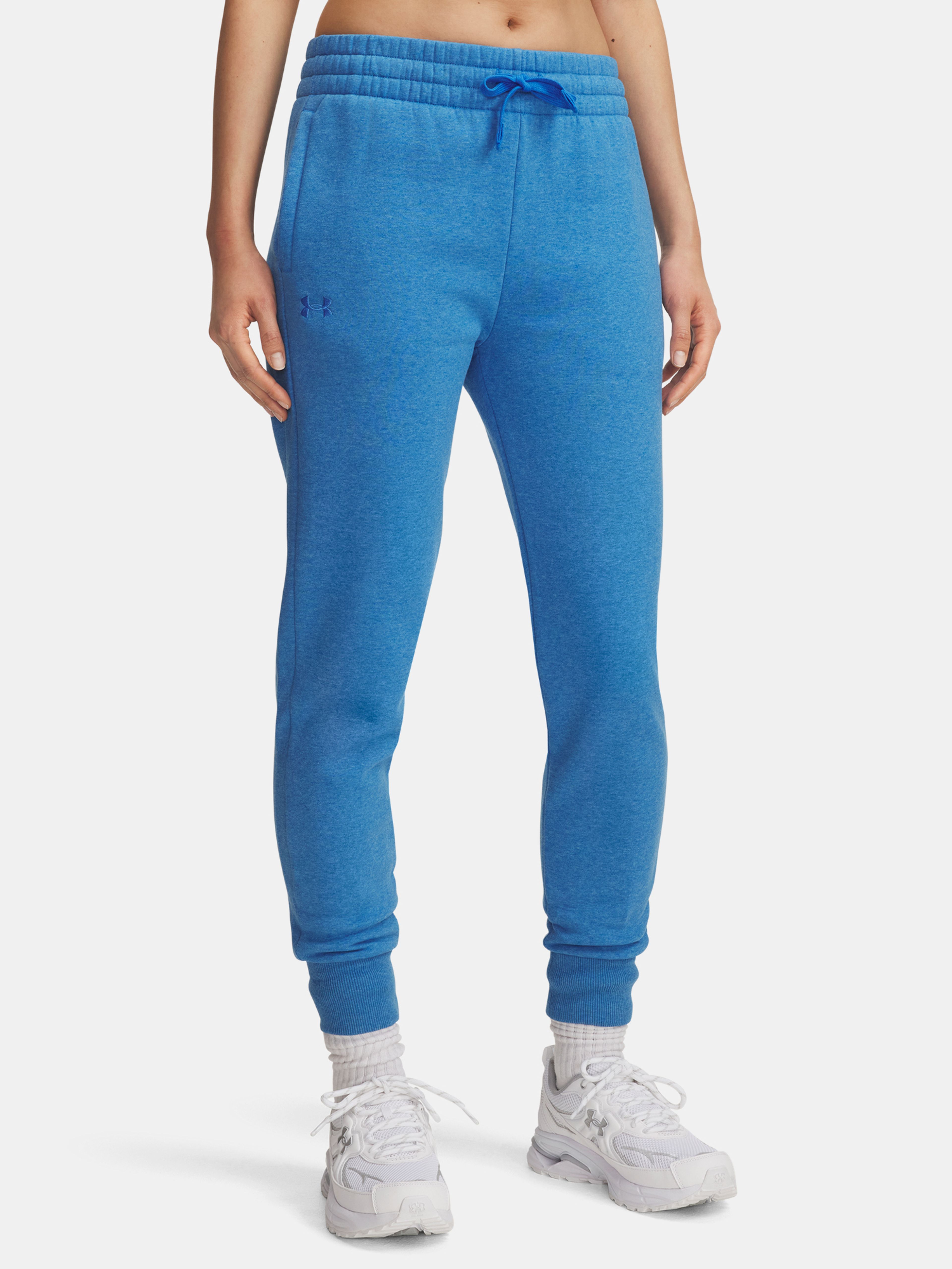 Dámske tepláky Under Armour UA Rival Fleece Jogger-BLU