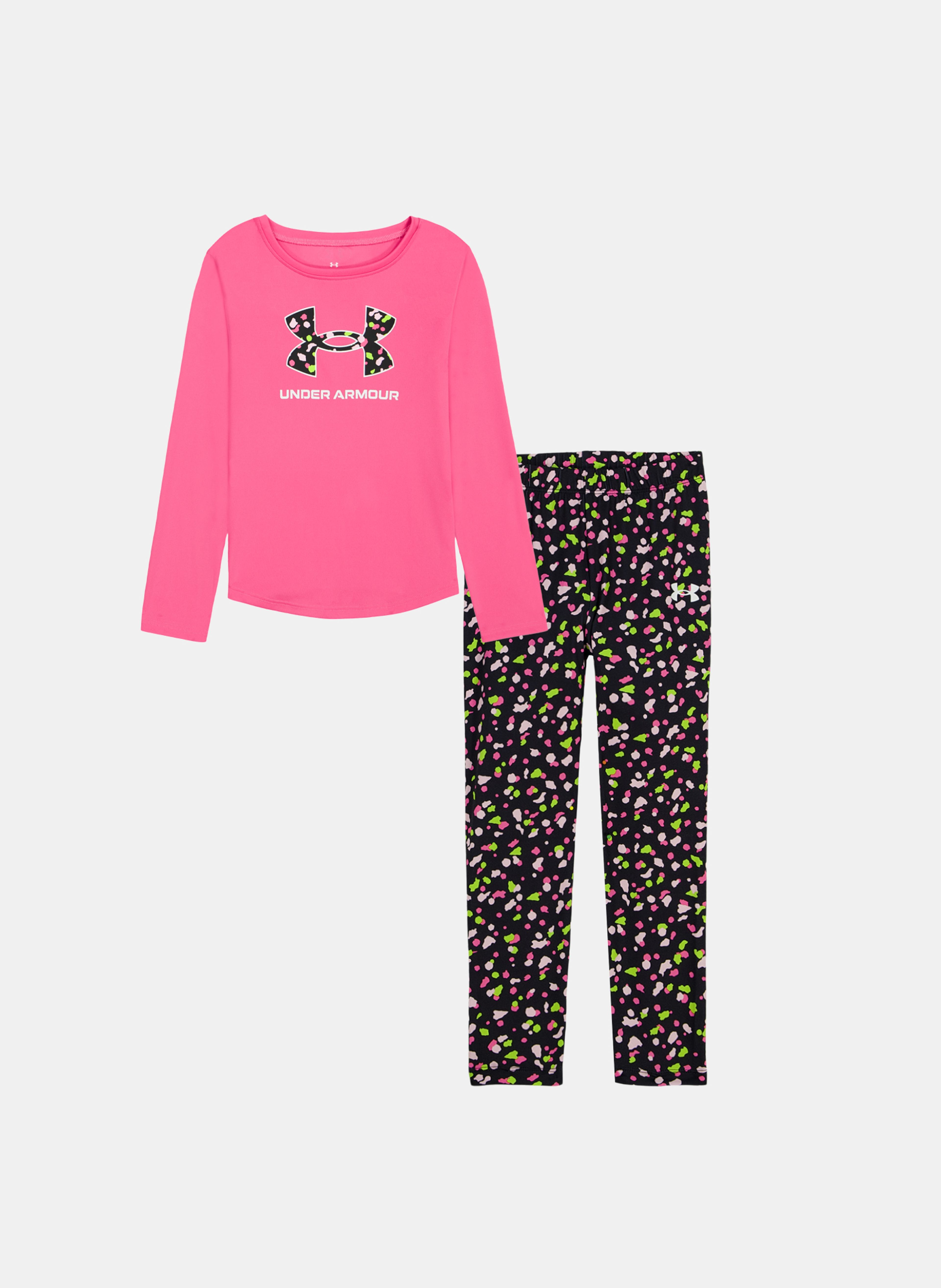 Meiteņu komplekts Under Armour UA PRINTED LS LEGGING SET - 003