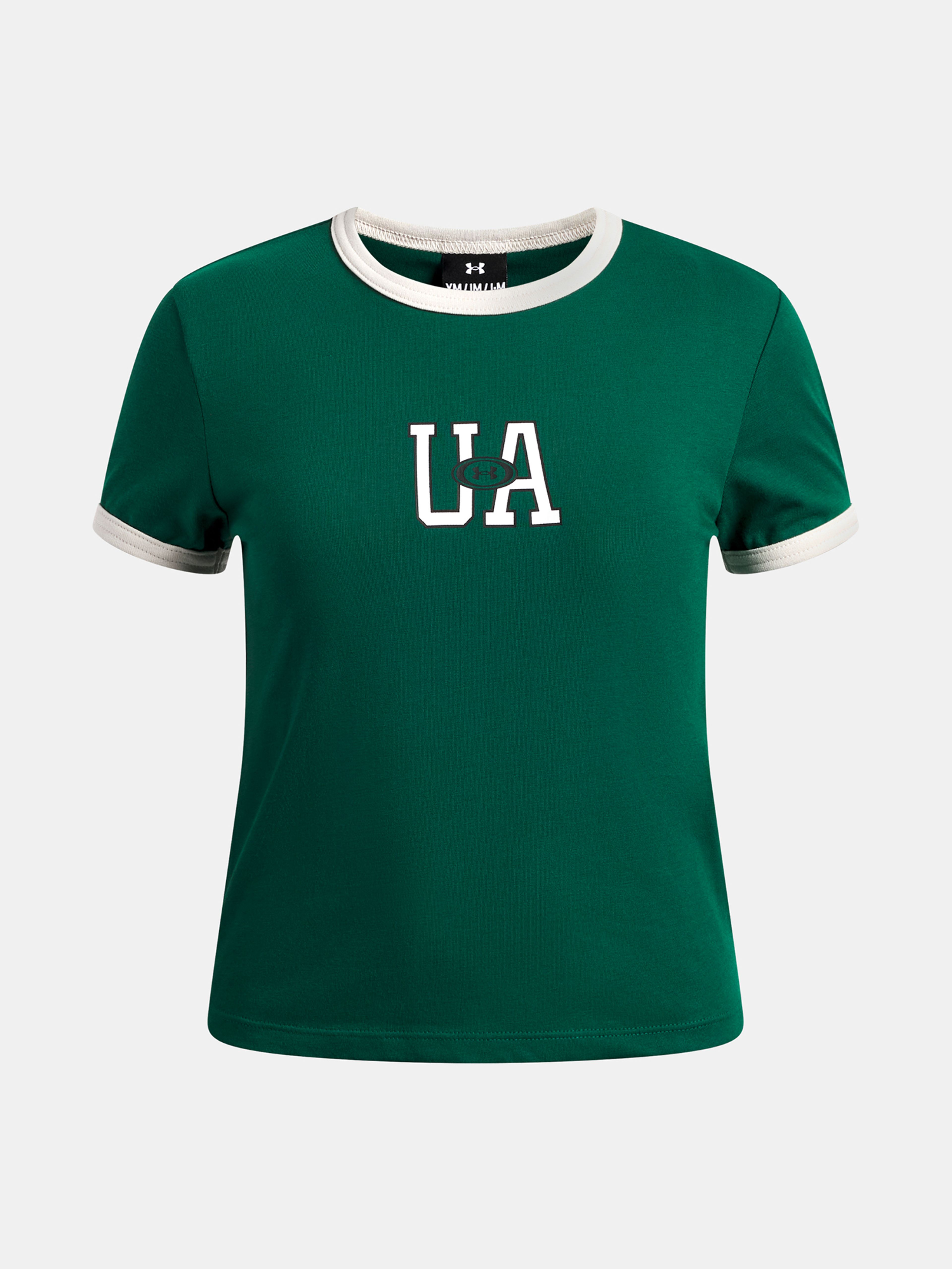 Mergaitėms marškinėliai Under Armour G Ringer Tee - 001