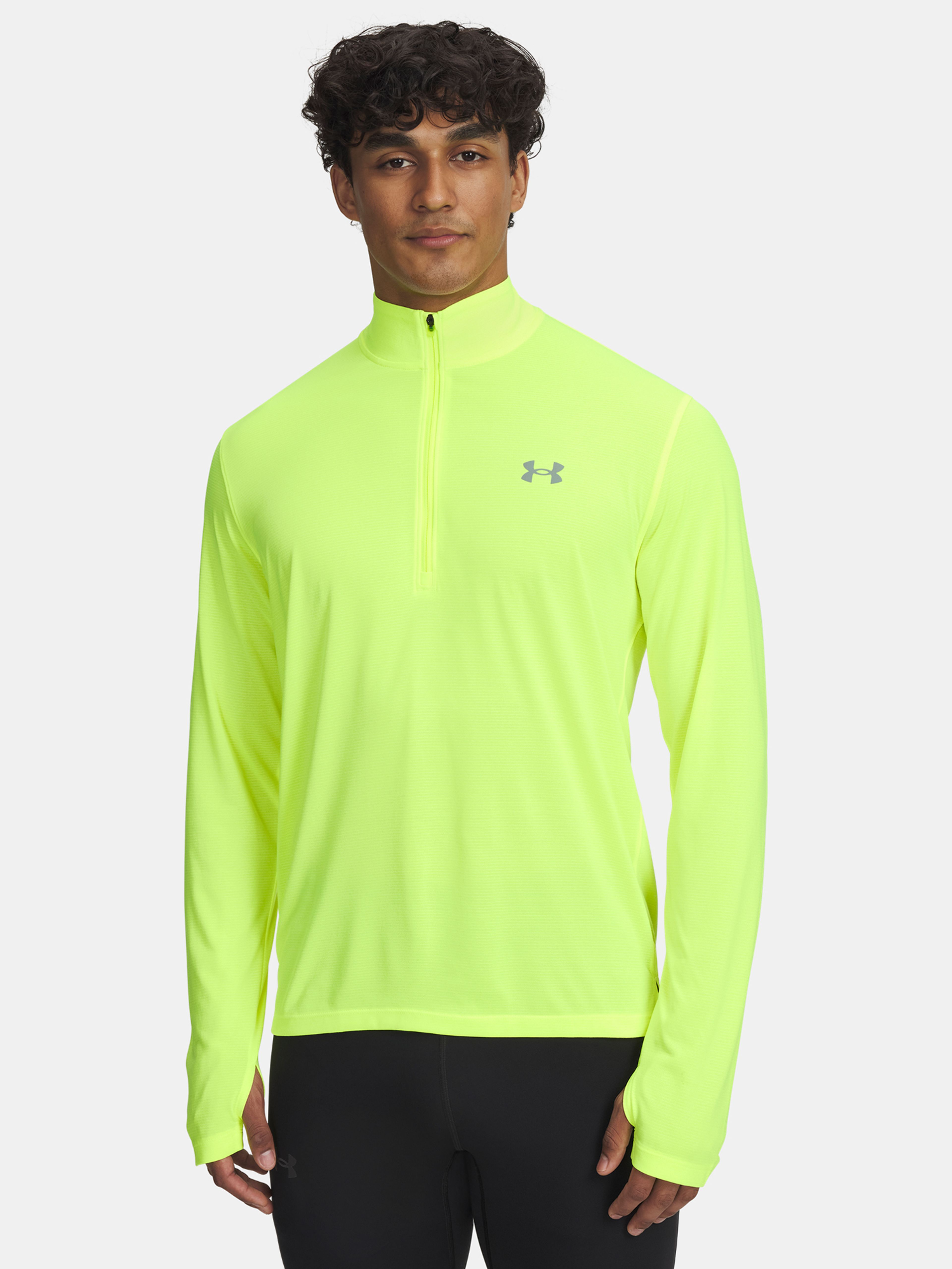 Moška majica Under Armour UA LAUNCH 1/4 ZIP-YLW